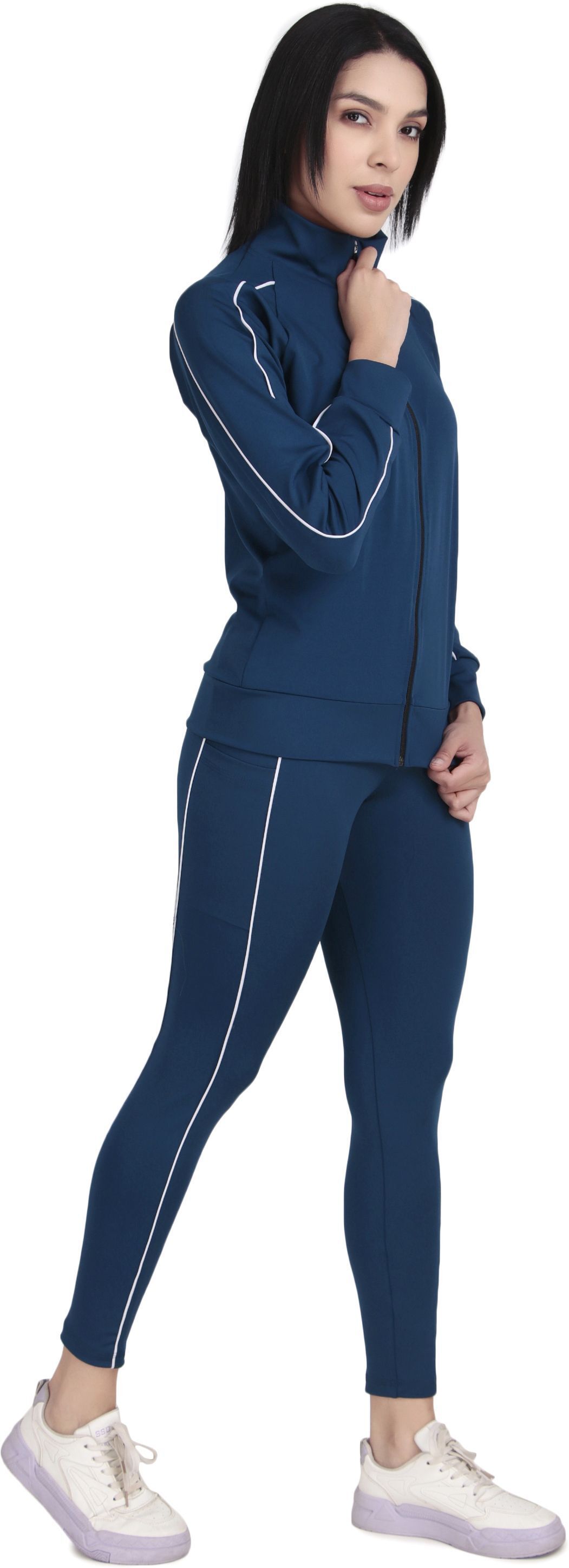 benzos Striped, Solid Women Track Suit-picture-17