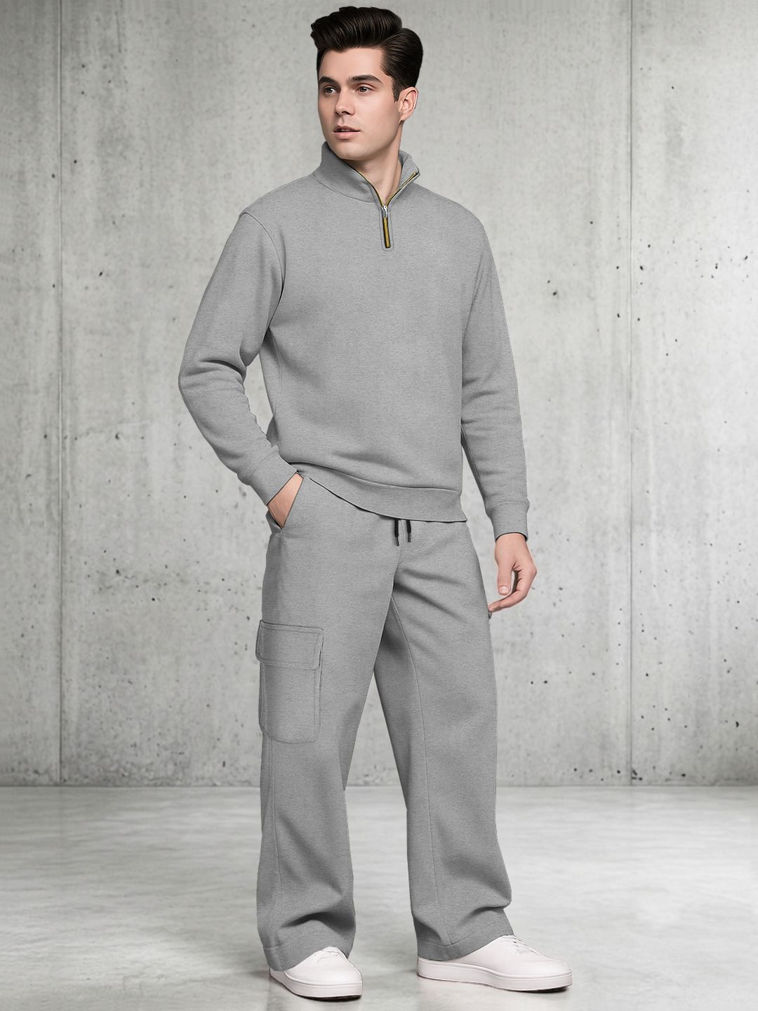 Solid Men Track Suit-image-41