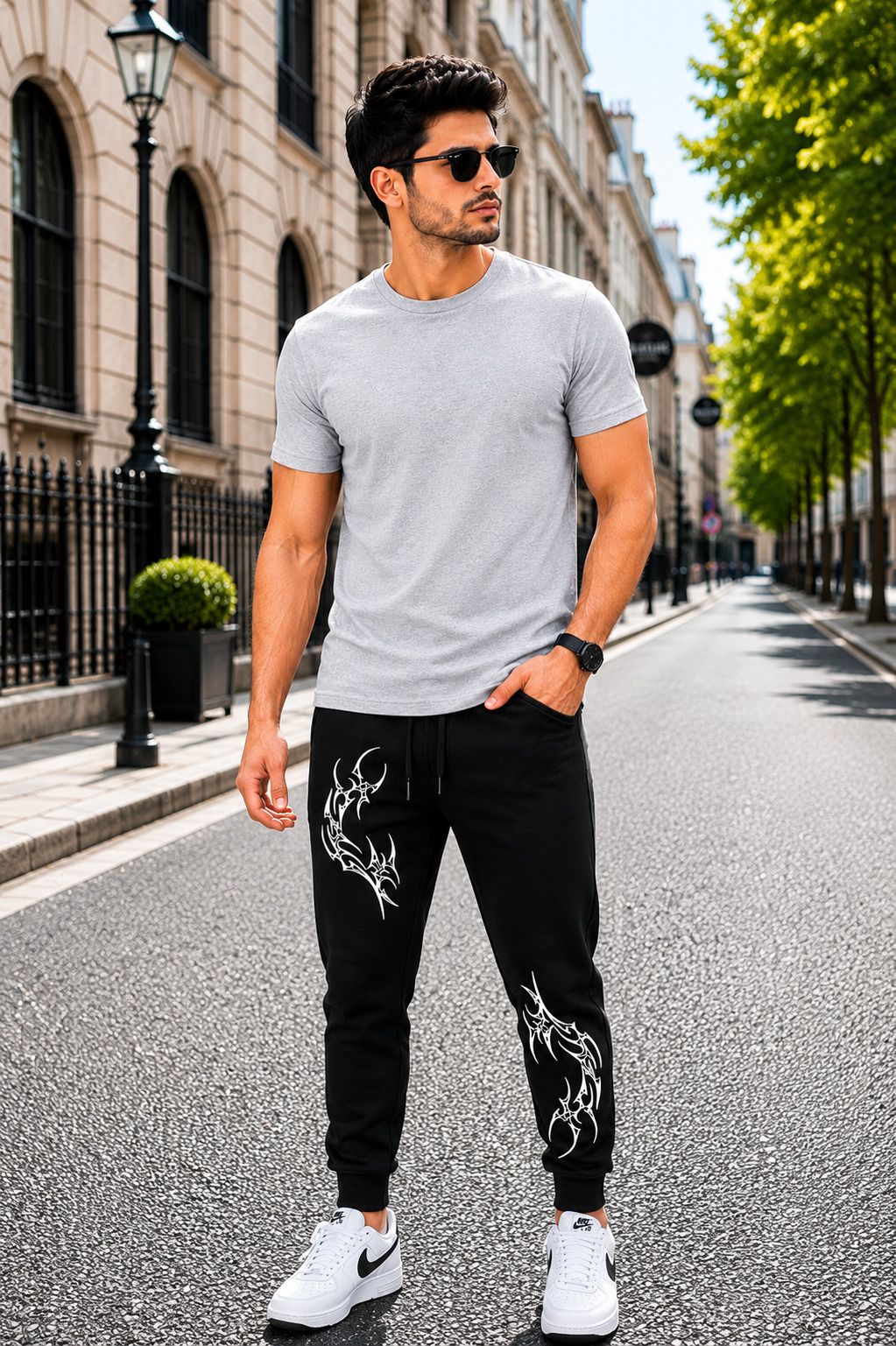 houseofcommon Printed Men Track Suit-picture-22