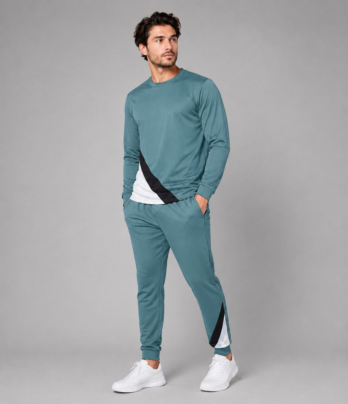 zumizo Self Design Men Track Suit-picture-34