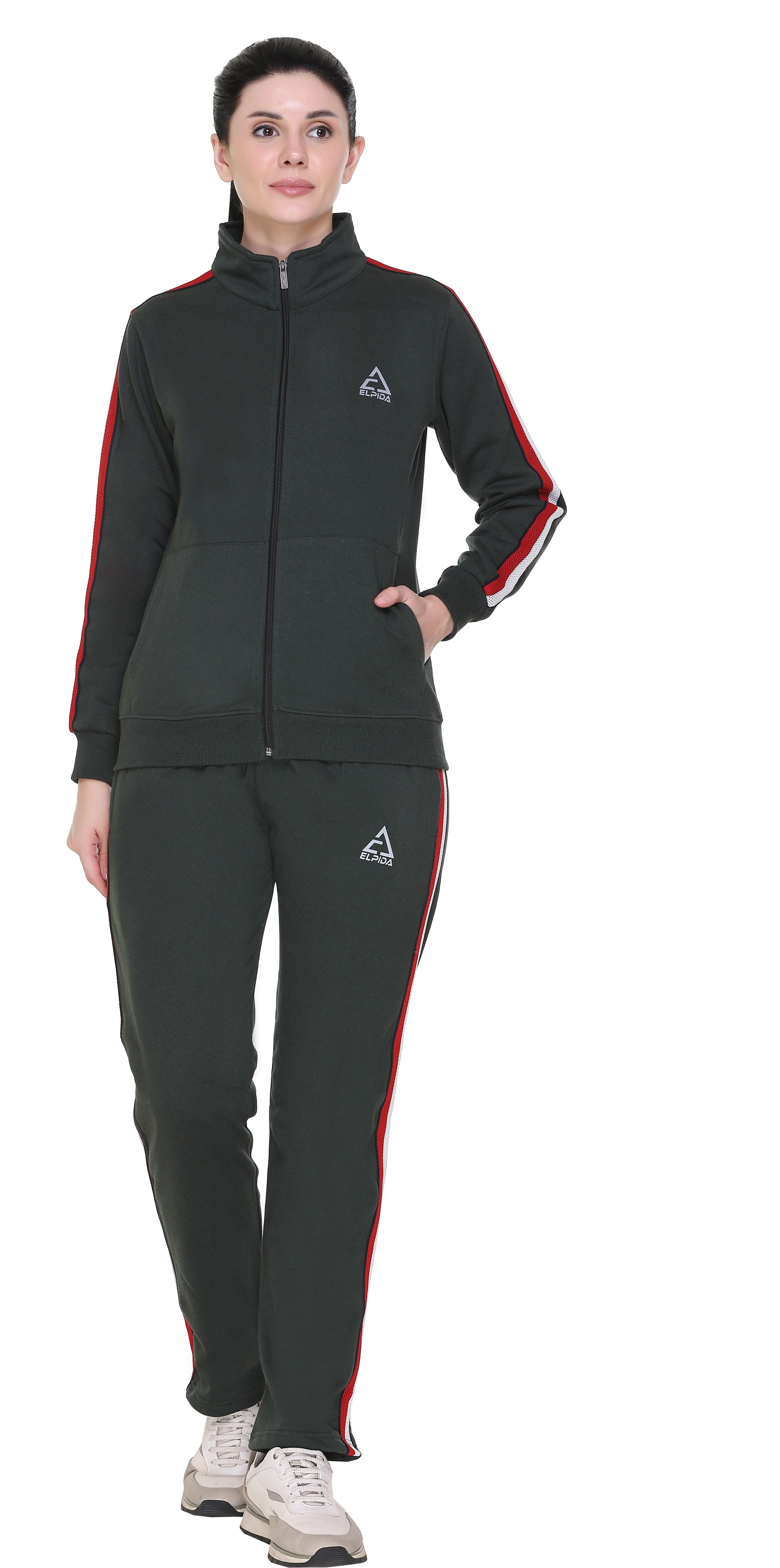 Solid Women Track Suit