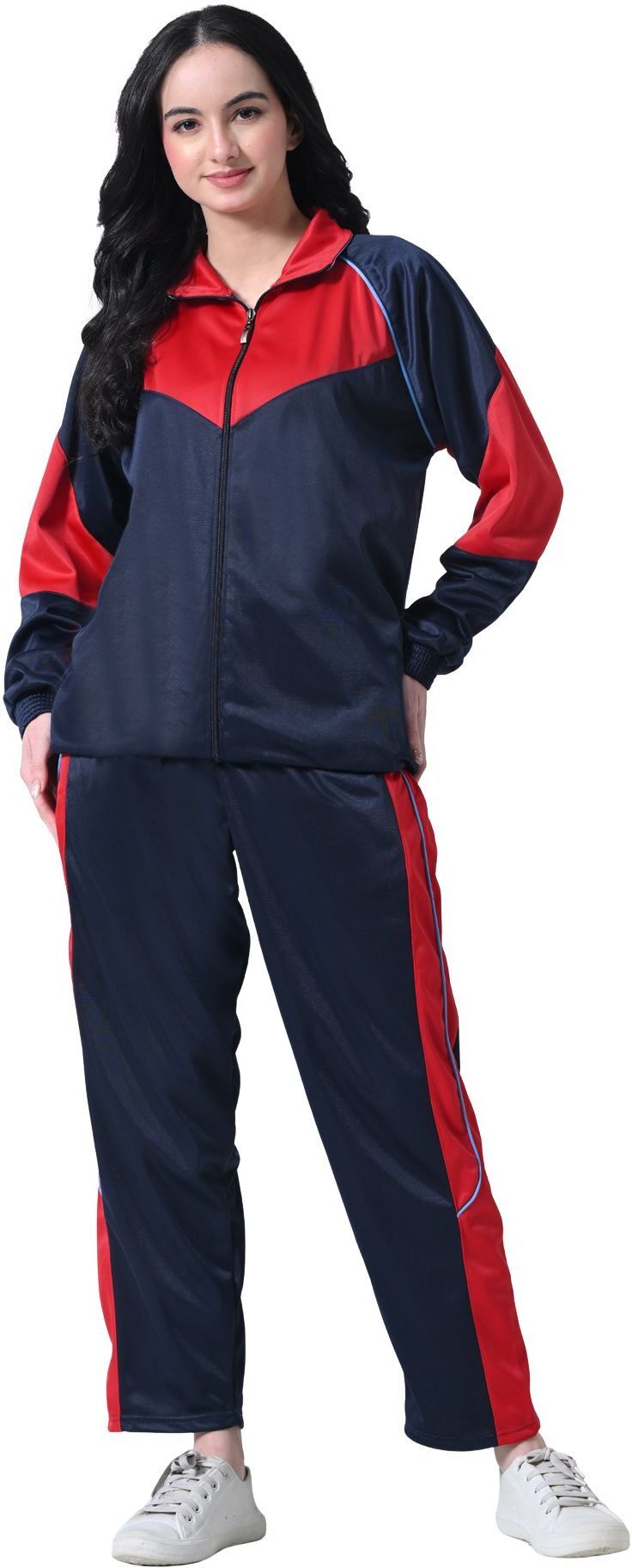 indiweaves Colorblock Women Track Suit-picture-49