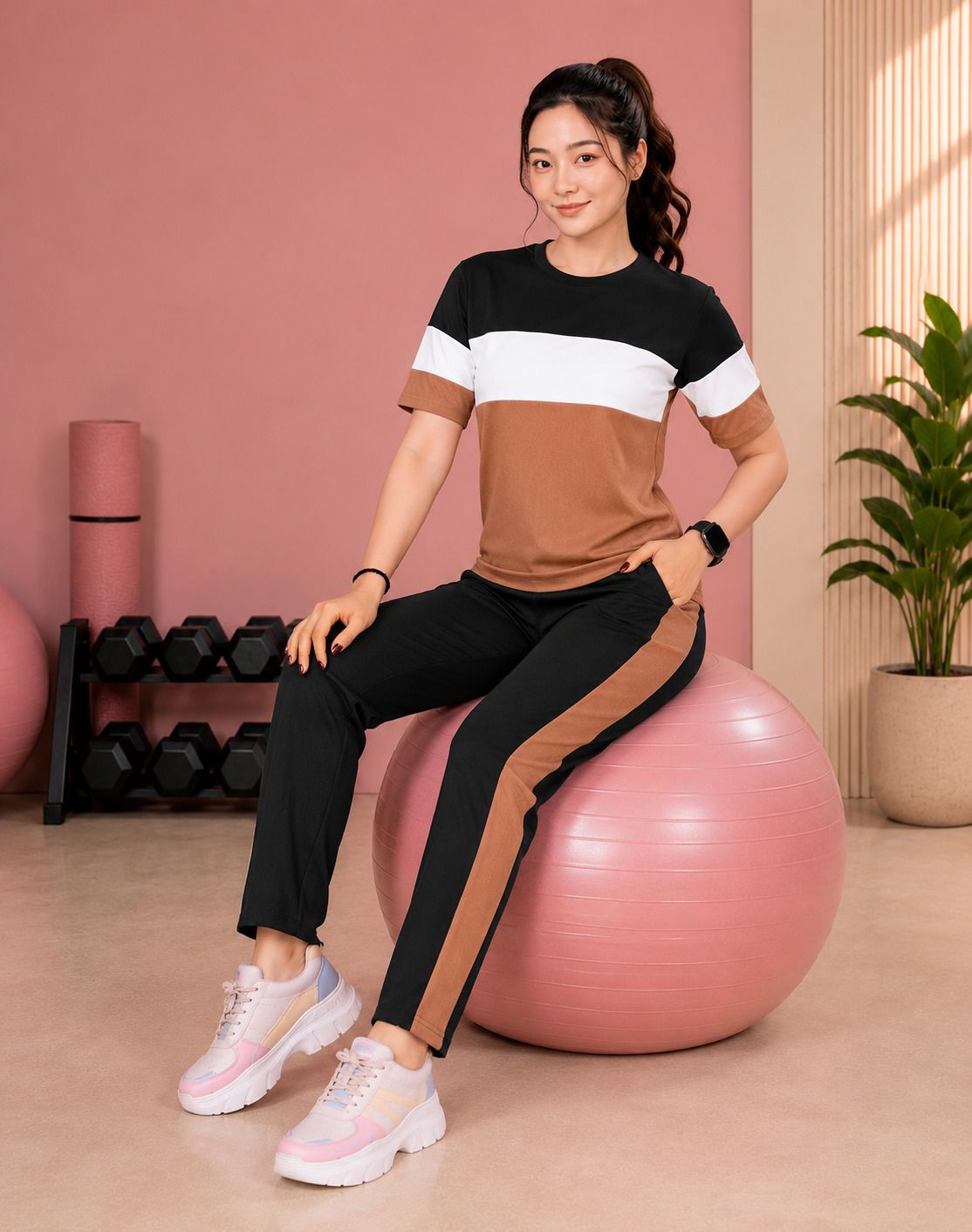 sakarmaa Colorblock Women Track Suit-picture-22