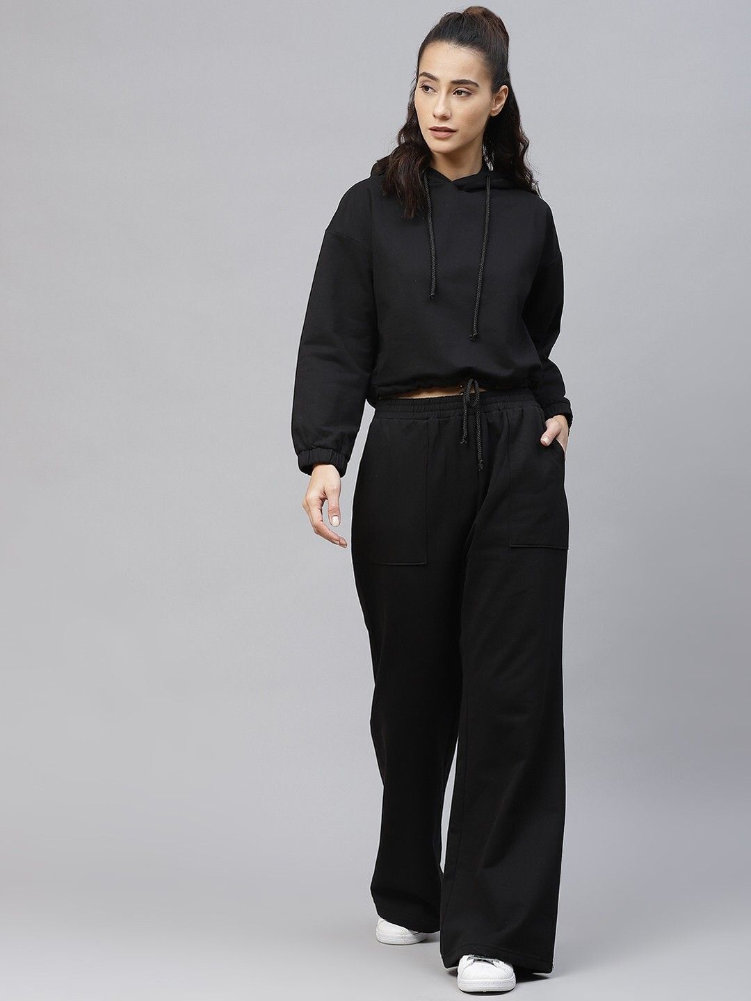Solid Women Track Suit