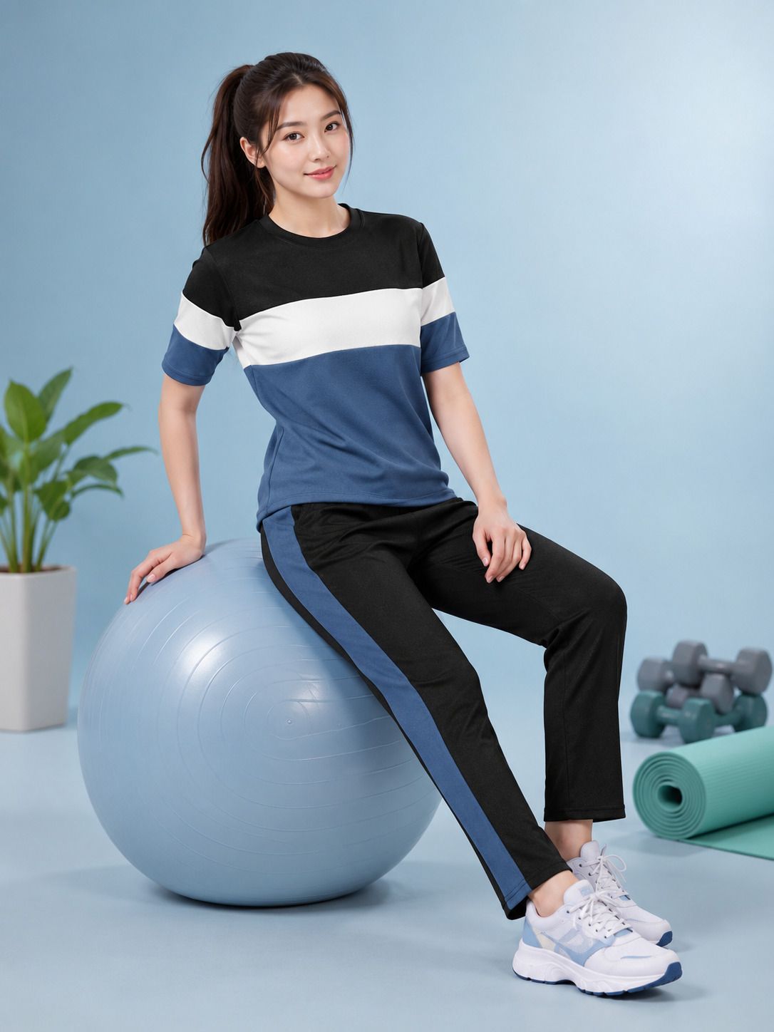 sakarmaa Colorblock Women Track Suit-picture-24