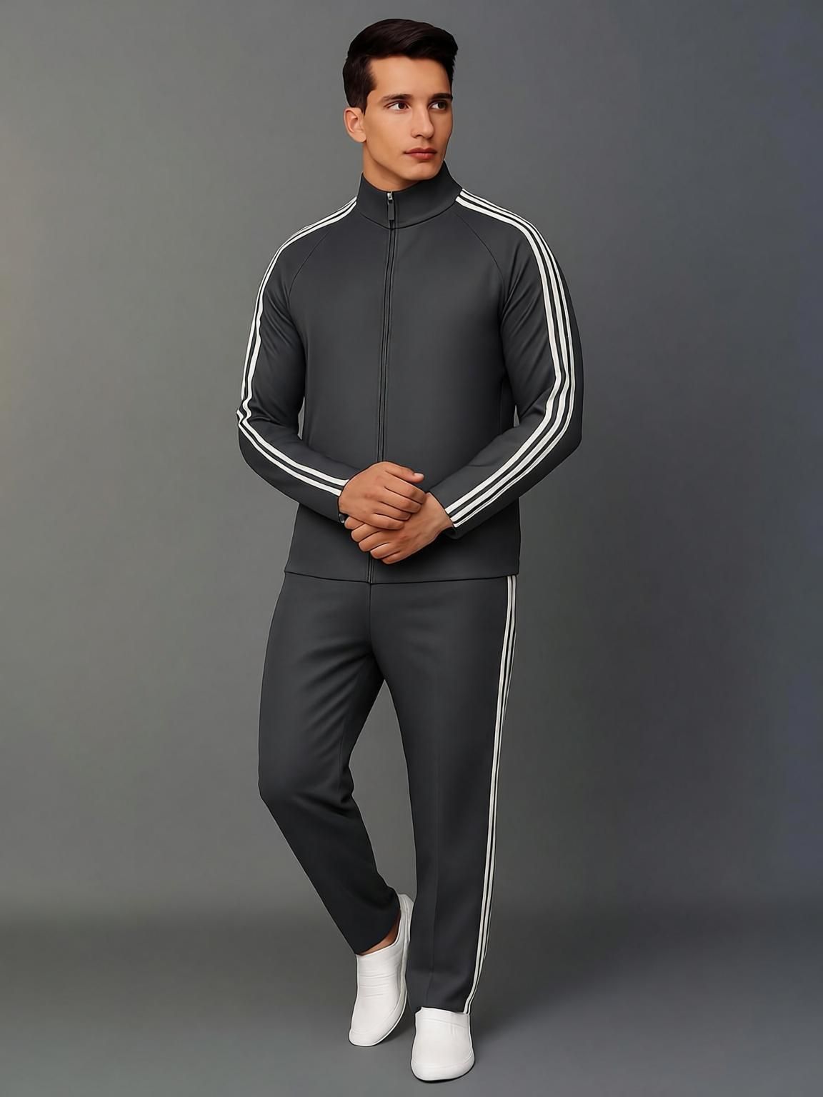 qabira Striped Men Track Suit-picture-0