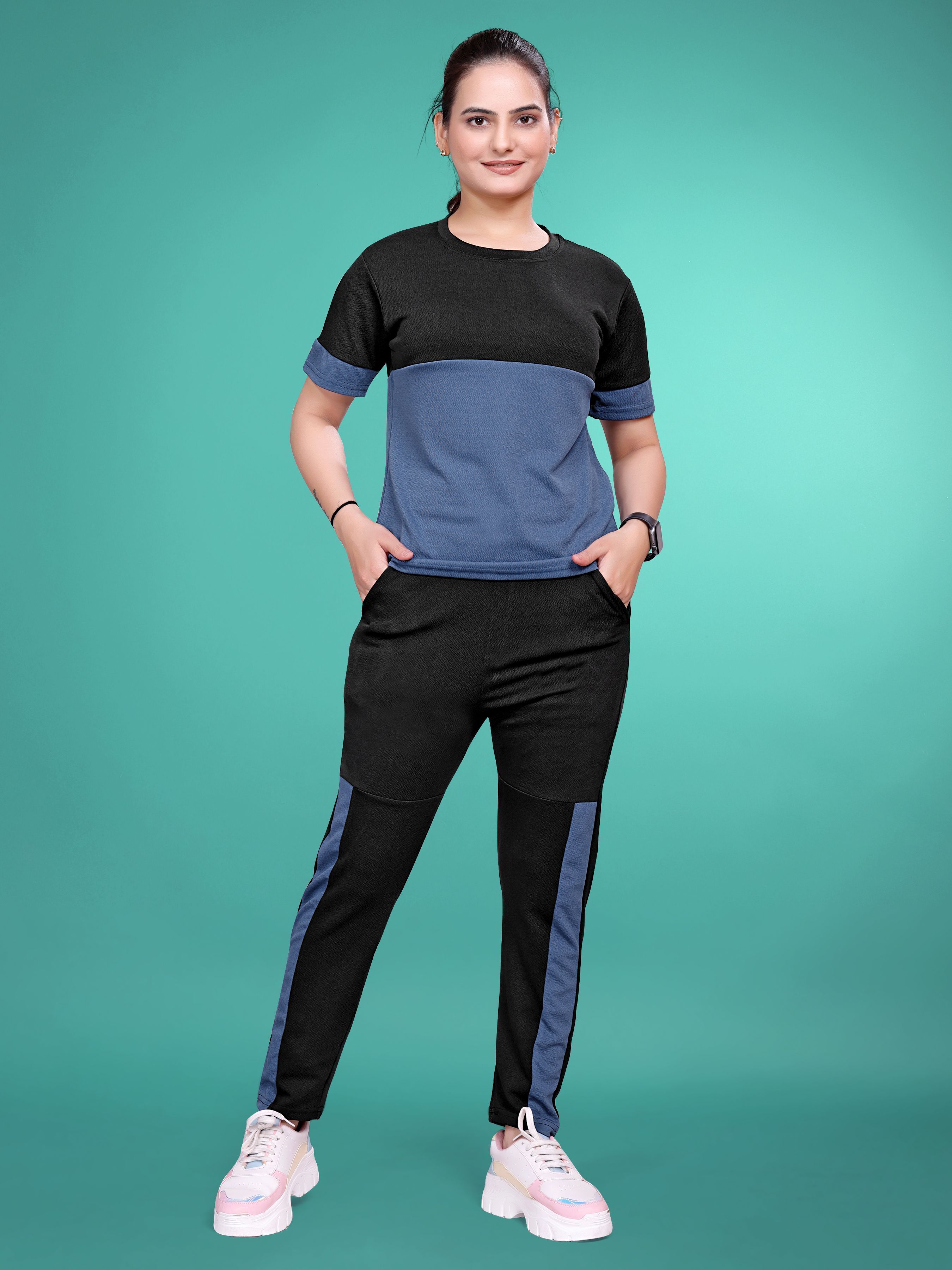 sakarmaa Solid Women Track Suit-picture-14