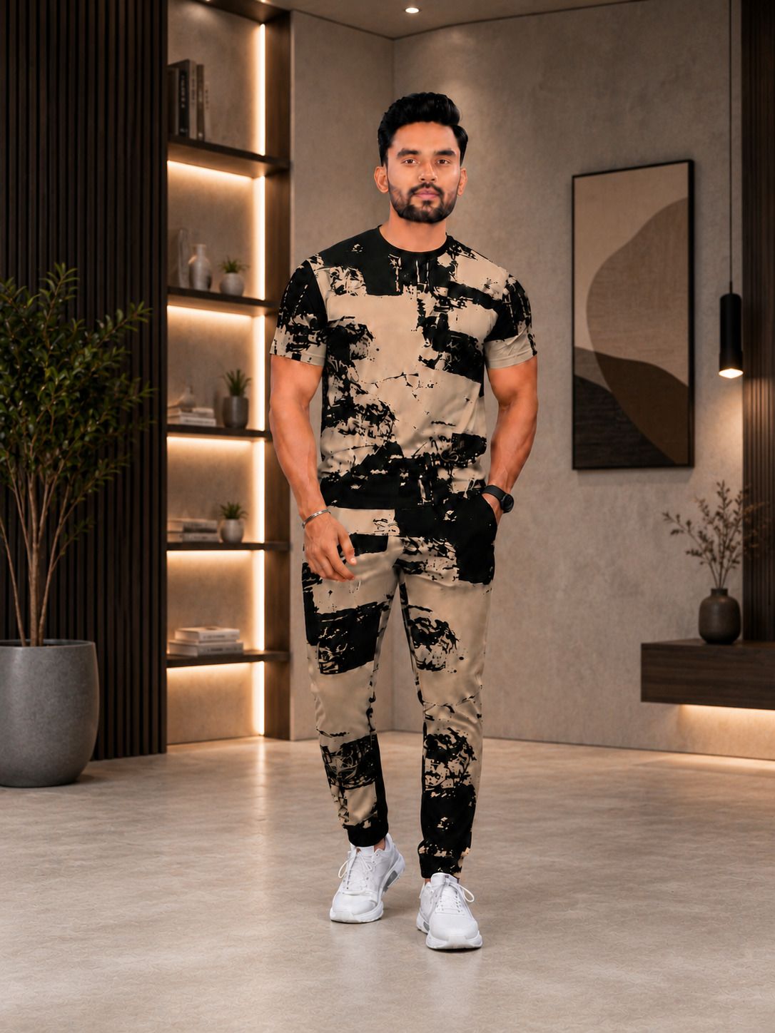 kikani enterprsie Solid Men Track Suit-picture-17