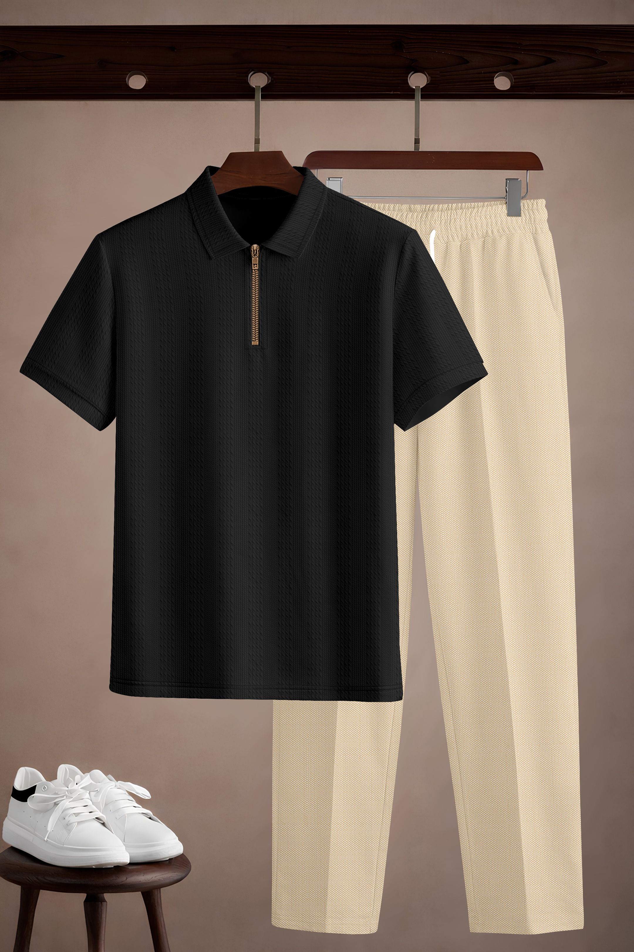 kajaru Self Design Men Track Suit-picture-1