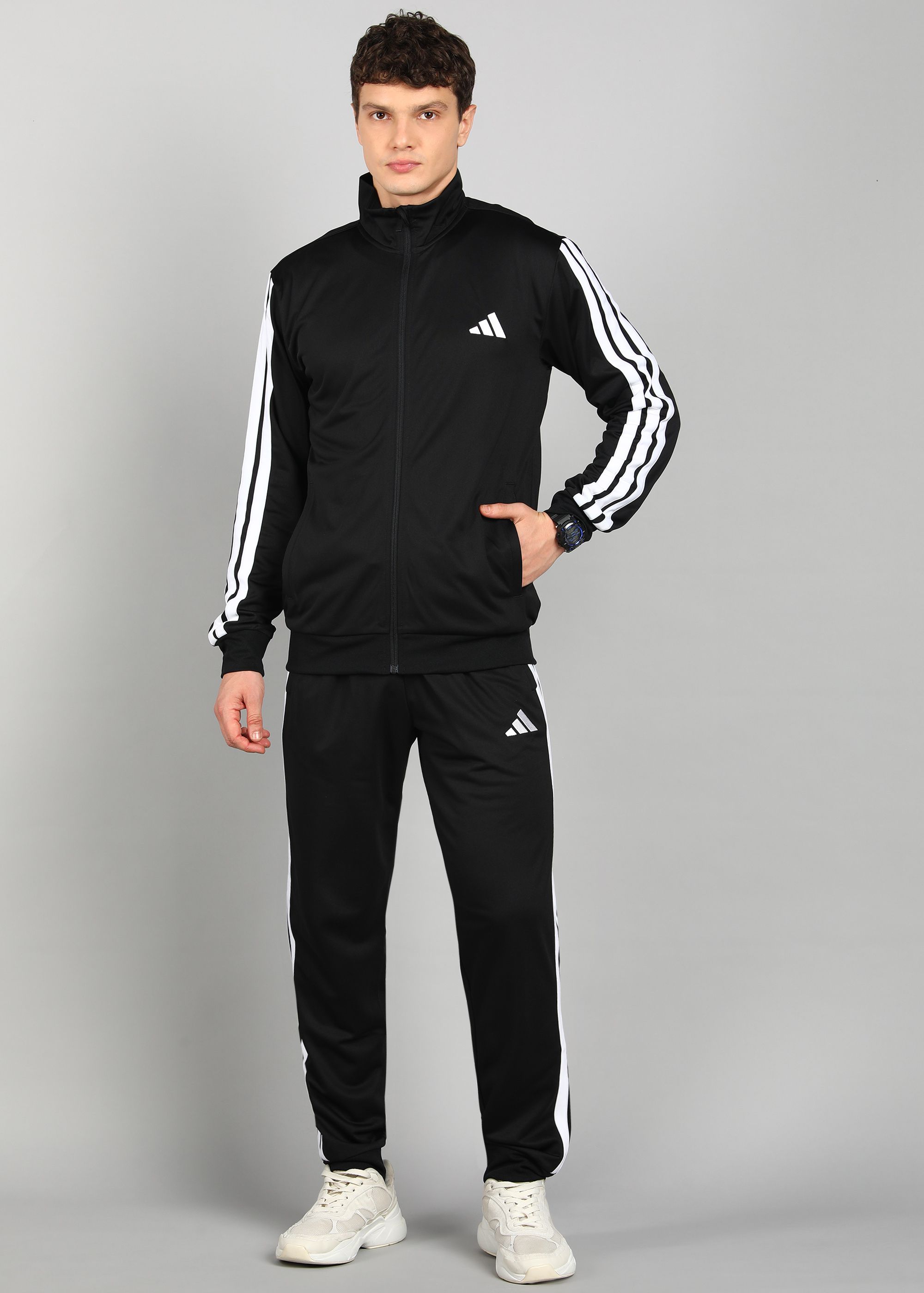 adidas Striped Men Track Suit-picture-18