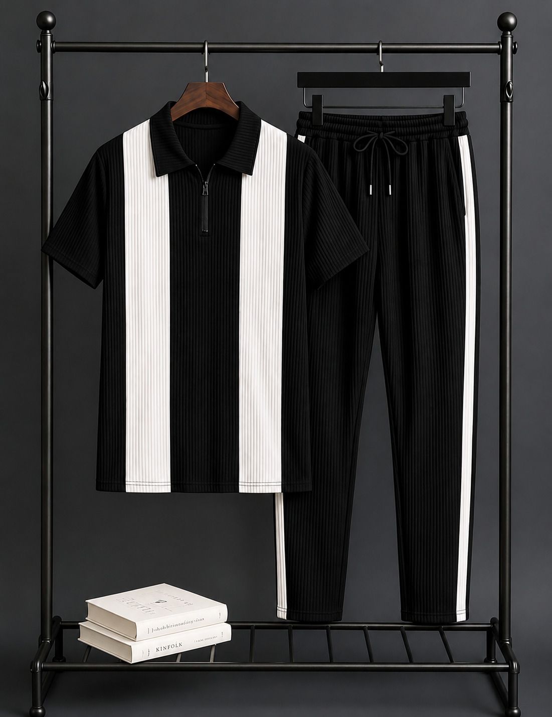 metronaut Solid Men Track Suit-picture-17