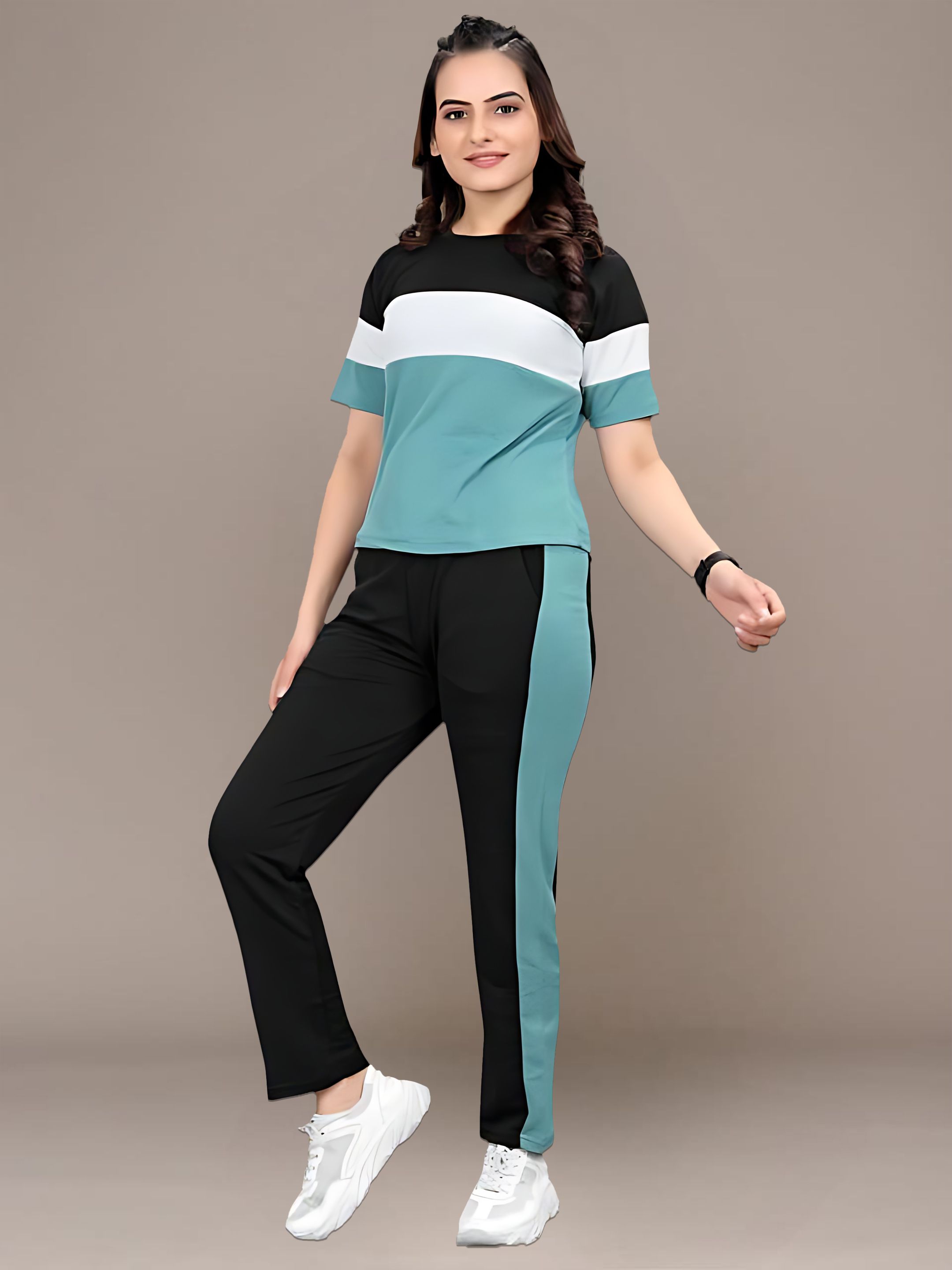 dtr fashion Colorblock Women Track Suit-picture-12