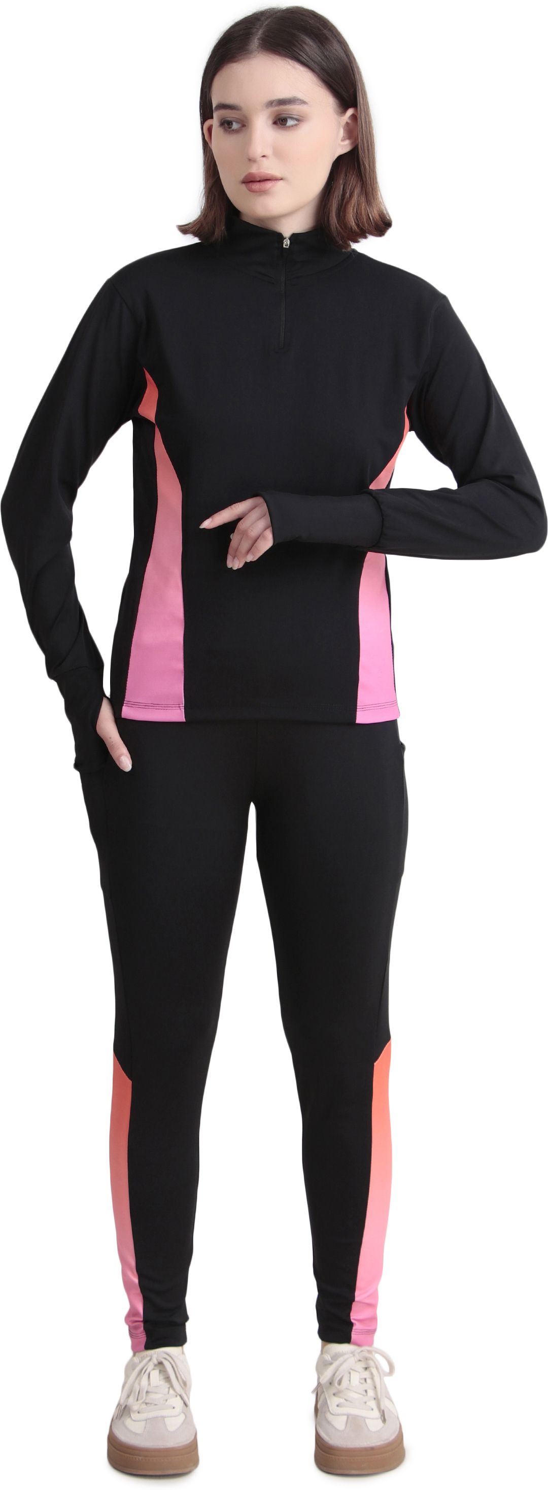 benzos Colorblock Women Track Suit-picture-16