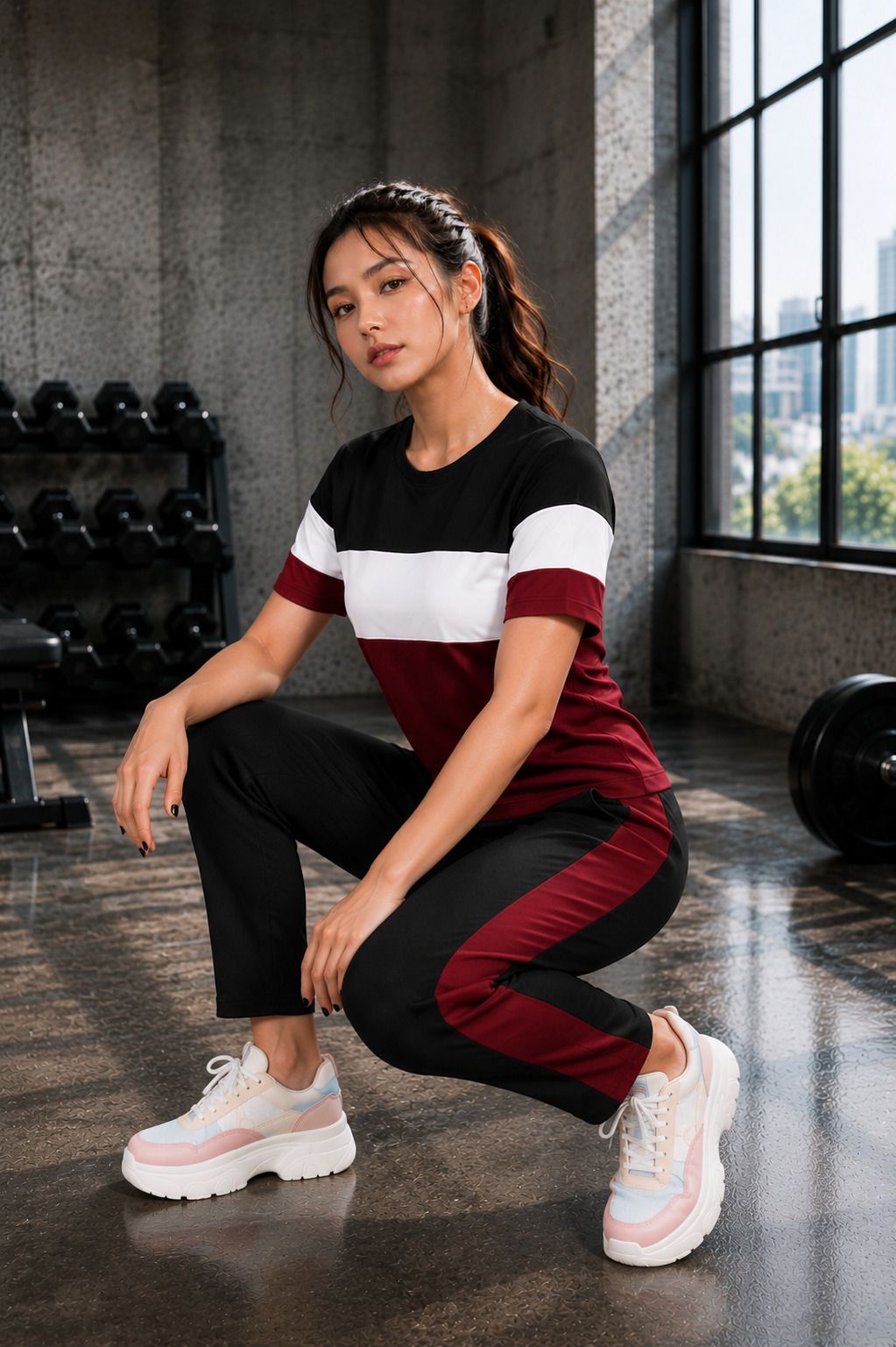 sakarmaa Colorblock Women Track Suit-picture-19
