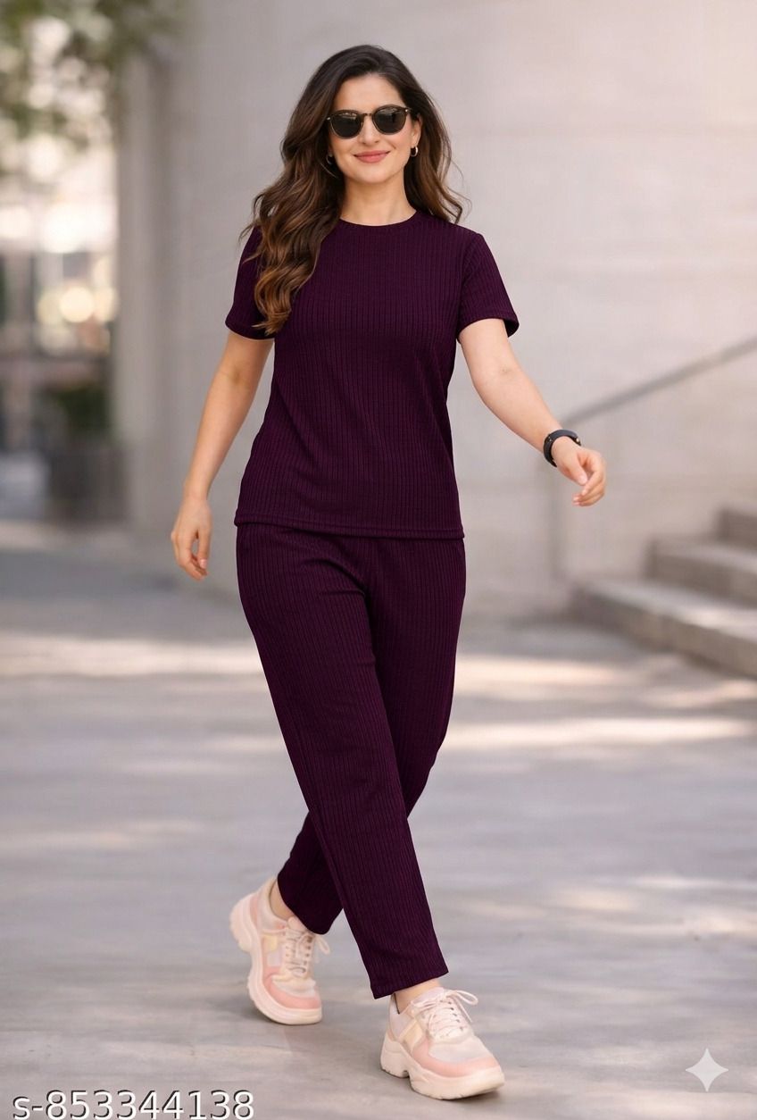 bharatbazaar Solid Women Track Suit-picture-18