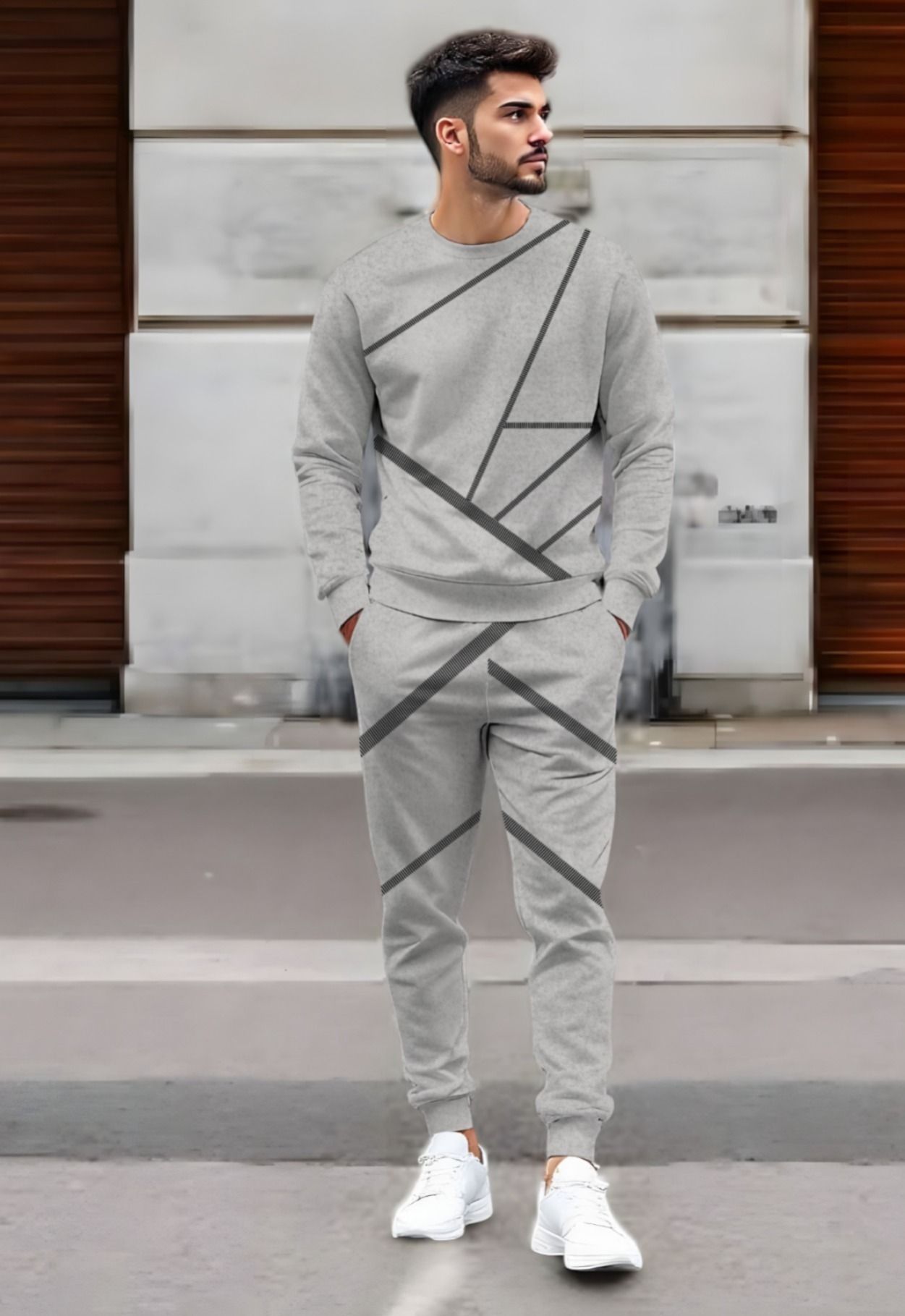 triptee Printed Men Track Suit-picture-23