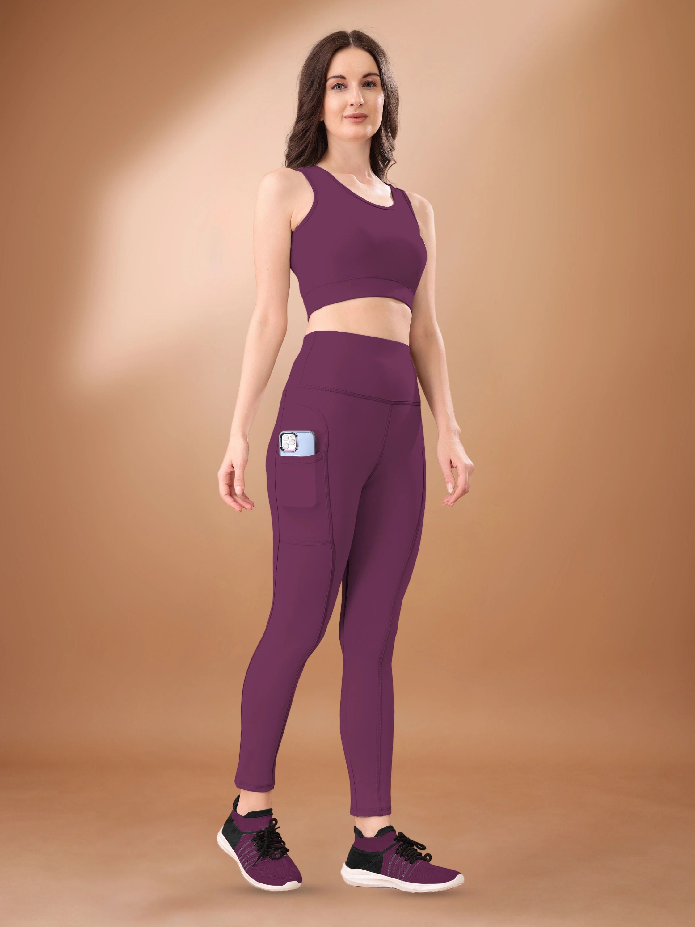 poojaran Solid Women Track Suit-picture-20