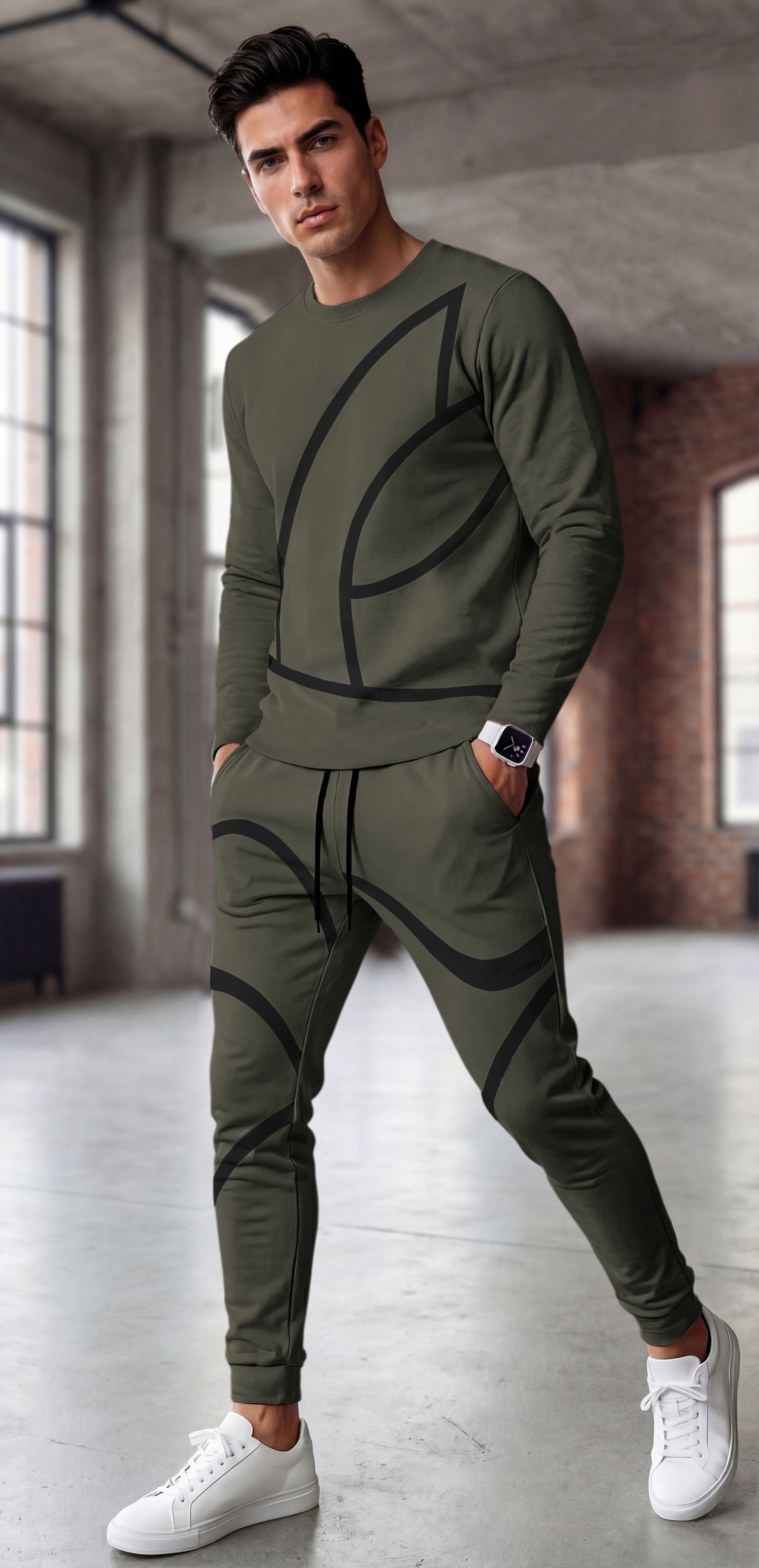 apf Striped Men Track Suit-picture-22