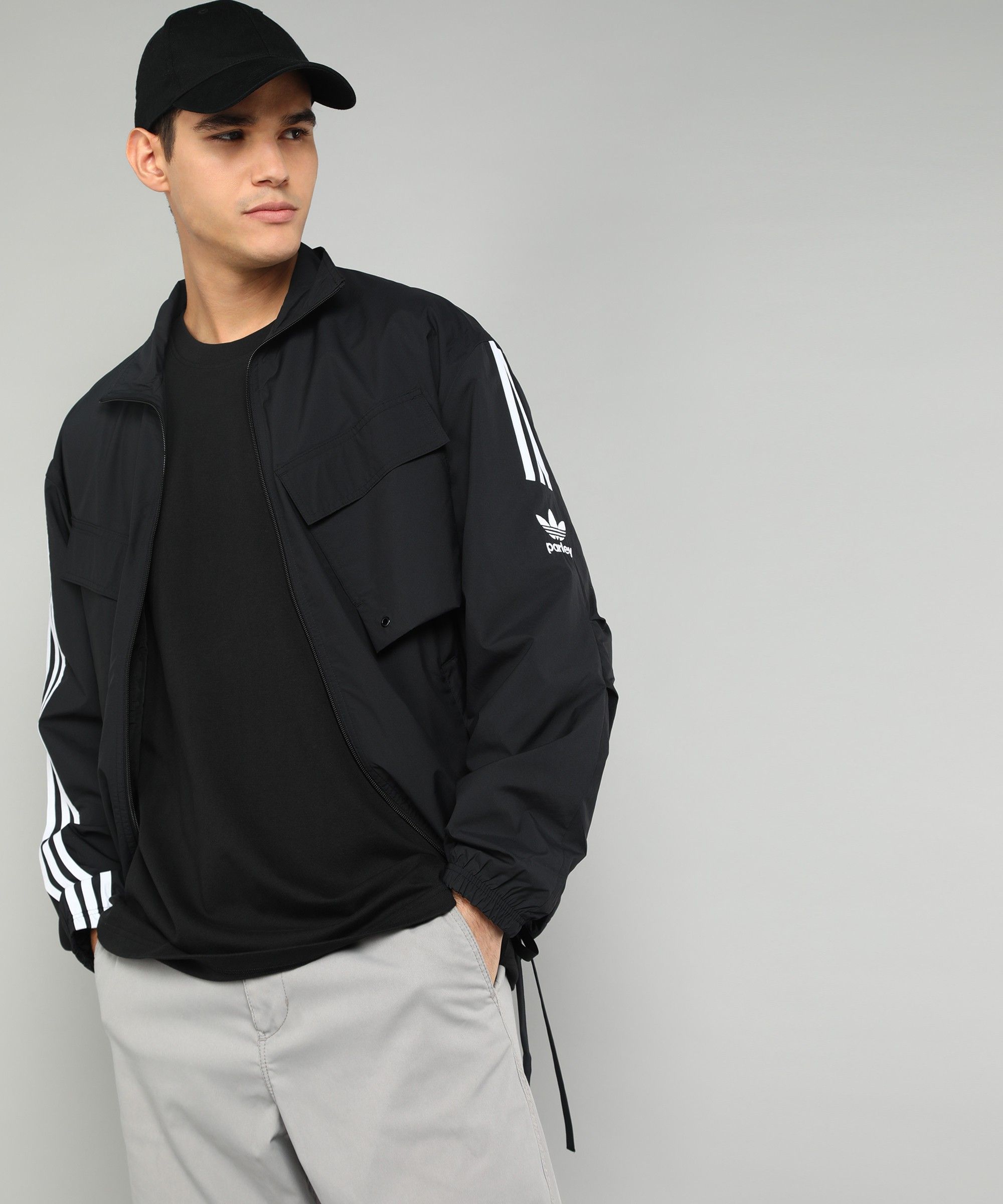 ADIDAS ORIGINALS Solid Men Wind Cheater-picture-14