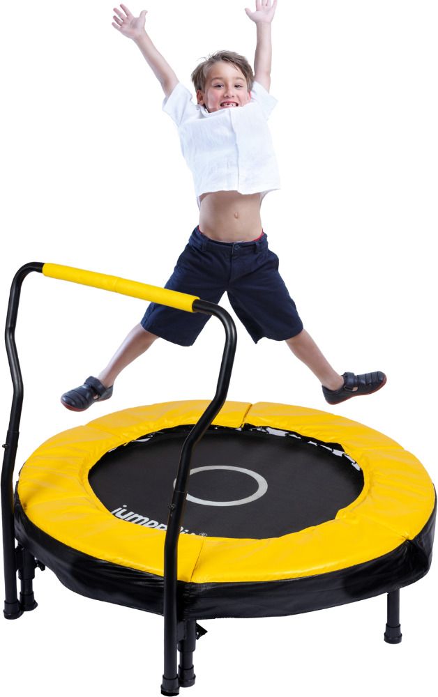 Trampoline for kids Jumping Rebounder with Handle Indoor Outdoor Fitness36in Trampoline