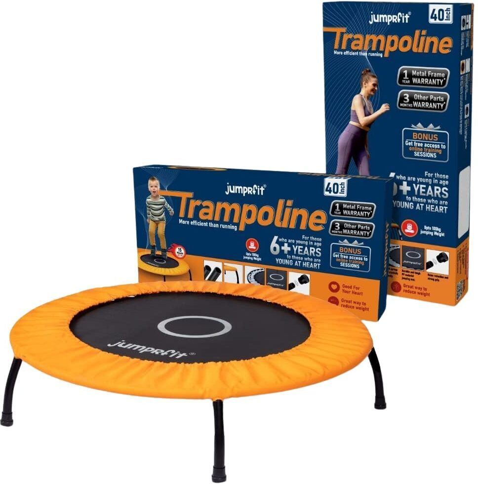 Mini Trampoline Indoor Rebounder for Adults Cardio Zumba Workout Home Trainer Trampoline