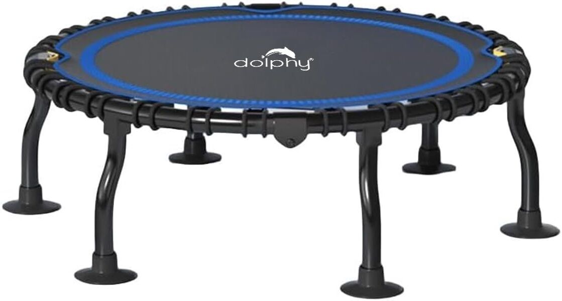 Dolphy 40" Foldable Trampoline Exercise Covered Bungee Rope -Max Limit 80 kg. Trampoline-picture-23