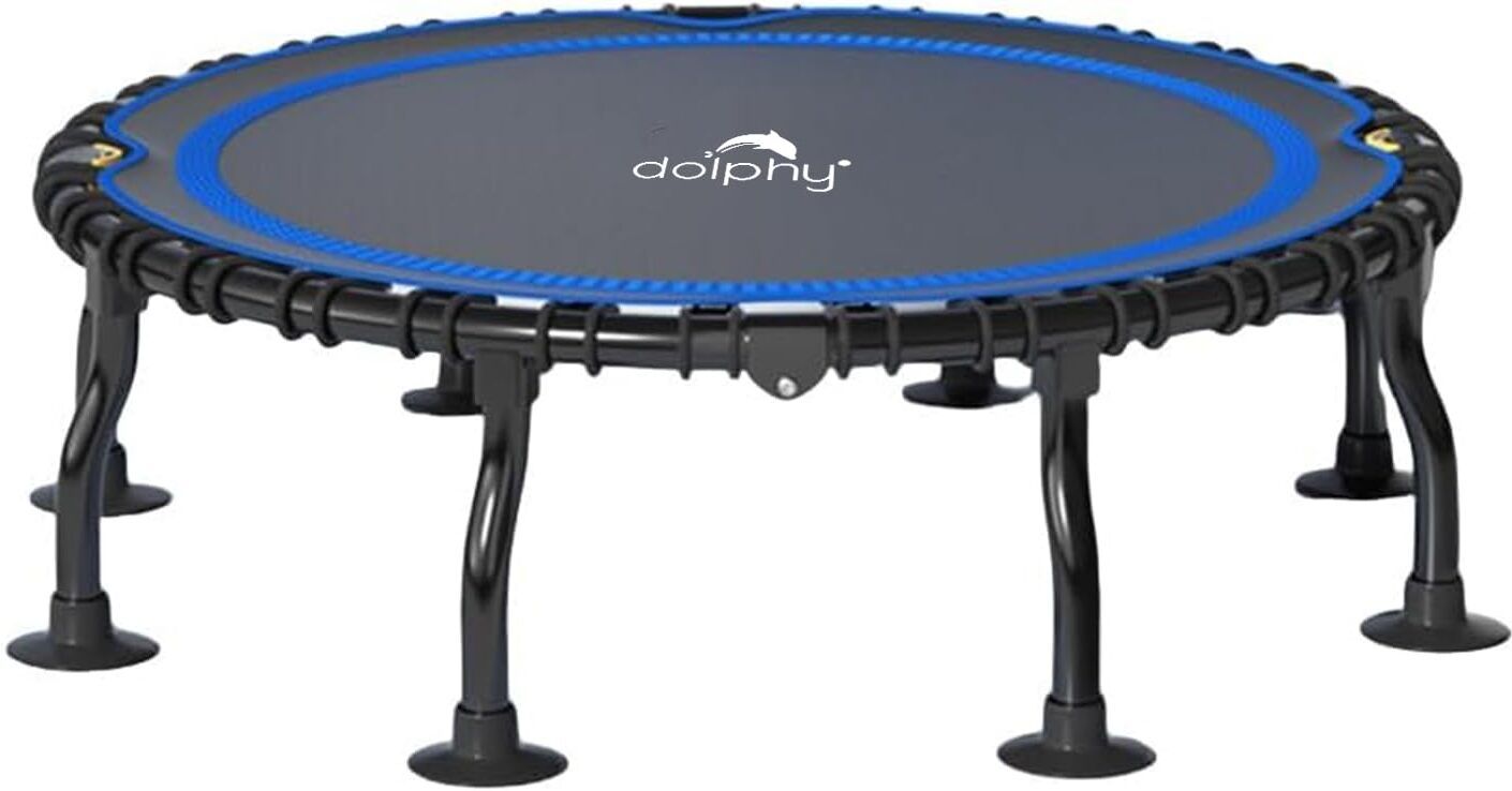 dolphy 48" Foldable Trampoline Rebounder Exercise-Max Limit 100 kg. Trampoline-picture-29