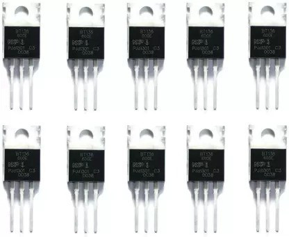 who BT136-600E 4A 600V TRAIC10PCS SET MOST USED CIRCUIT TRANSISTOR FET Transistor image 1