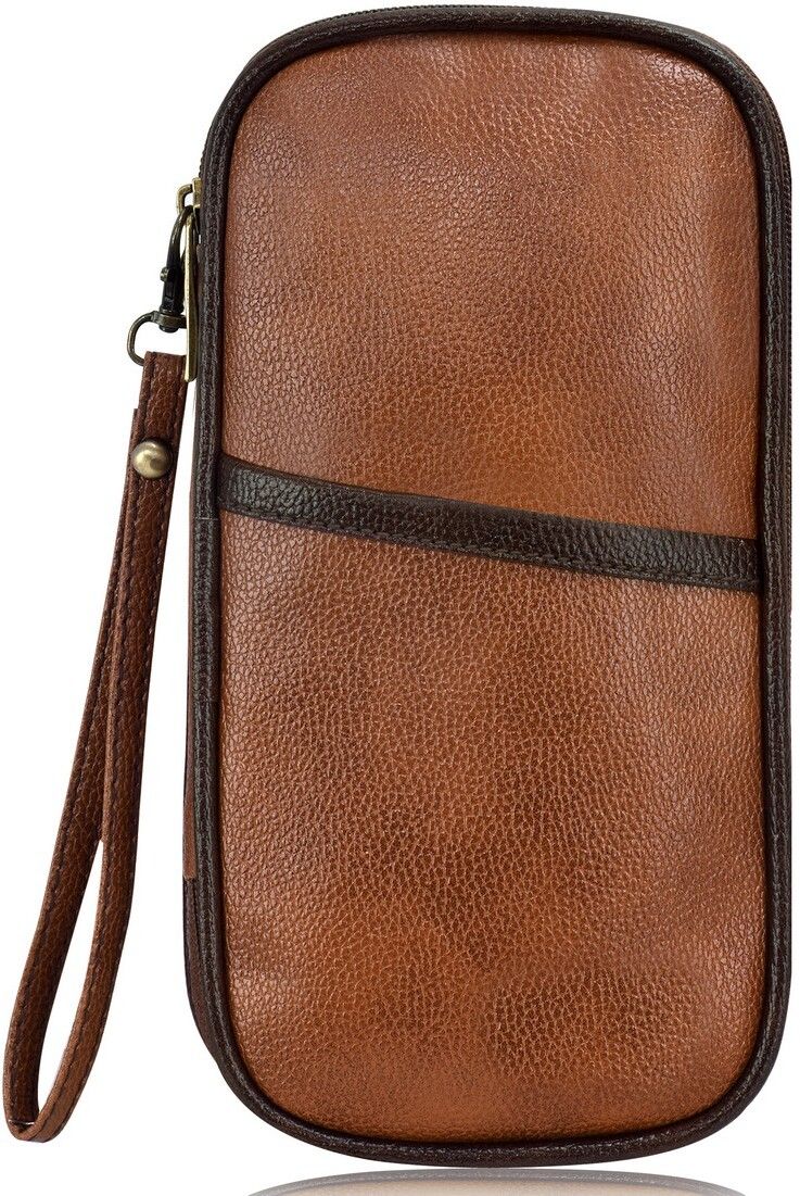 Women Orange Wristlet