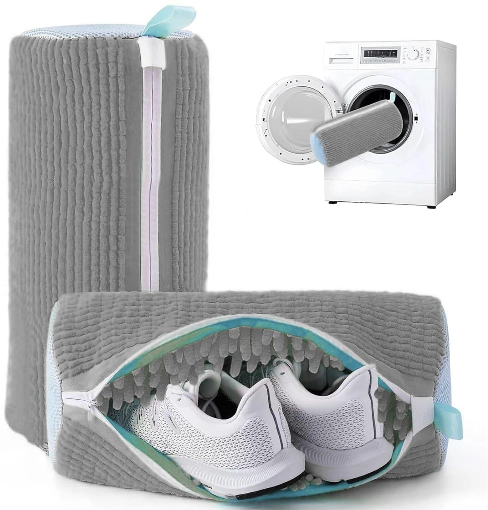 XXL Deep Clean Shoe Washing Machine Bag Laundry Trolley-image-38