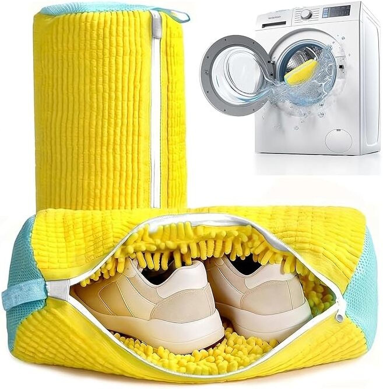 egab XXL Shoe Washing Machine Bag for Tennis Shoes (Pack Of 1) Laundry Trolley-picture-38