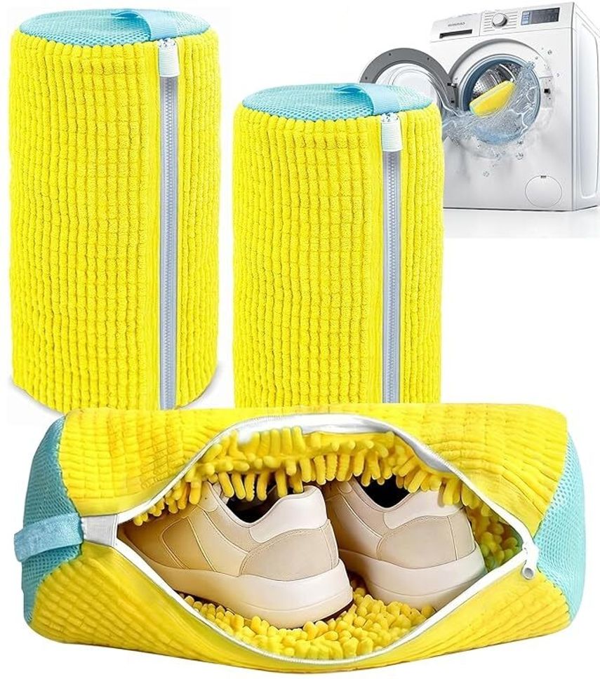 egab XXL Shoe Washing Machine Bag for Tennis Shoes (Pack Of 1) Laundry Trolley-picture-41
