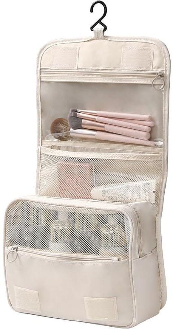 Women White Cosmetic Bag