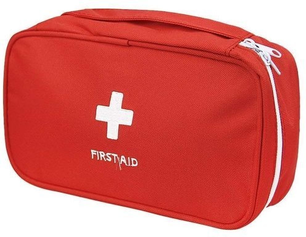 Travel Medicine Pouch Emergency First Aid Kit Box Organizer with Medicine First Aid Kit