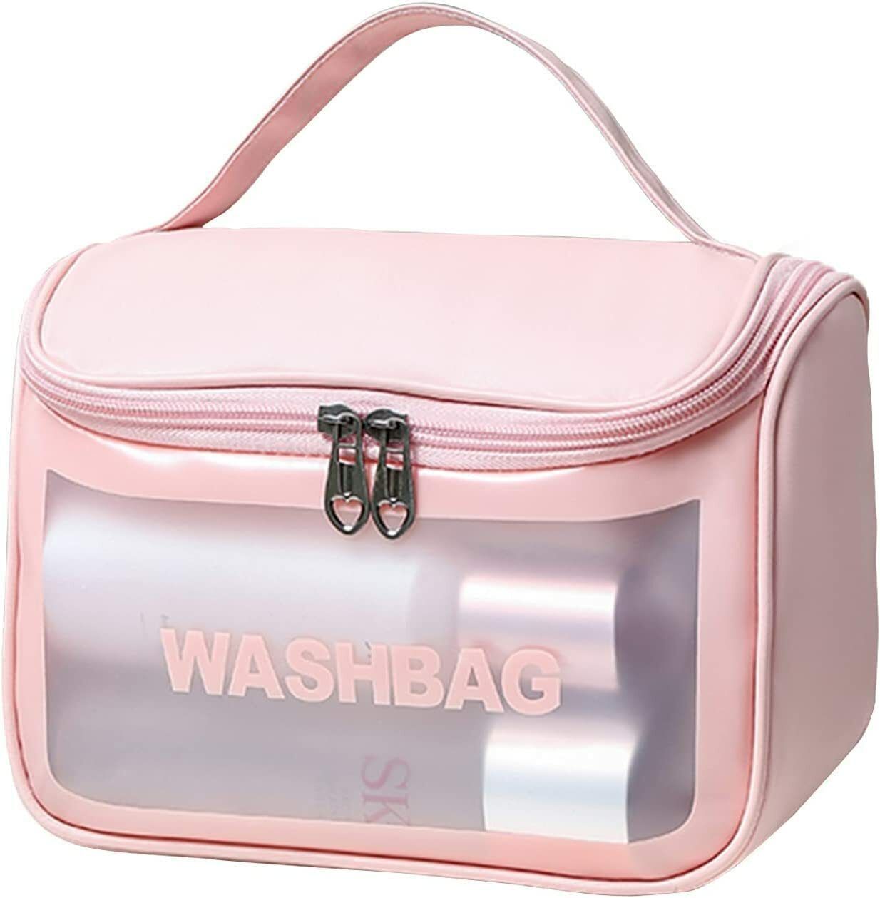 Women Pink Cosmetic Bag