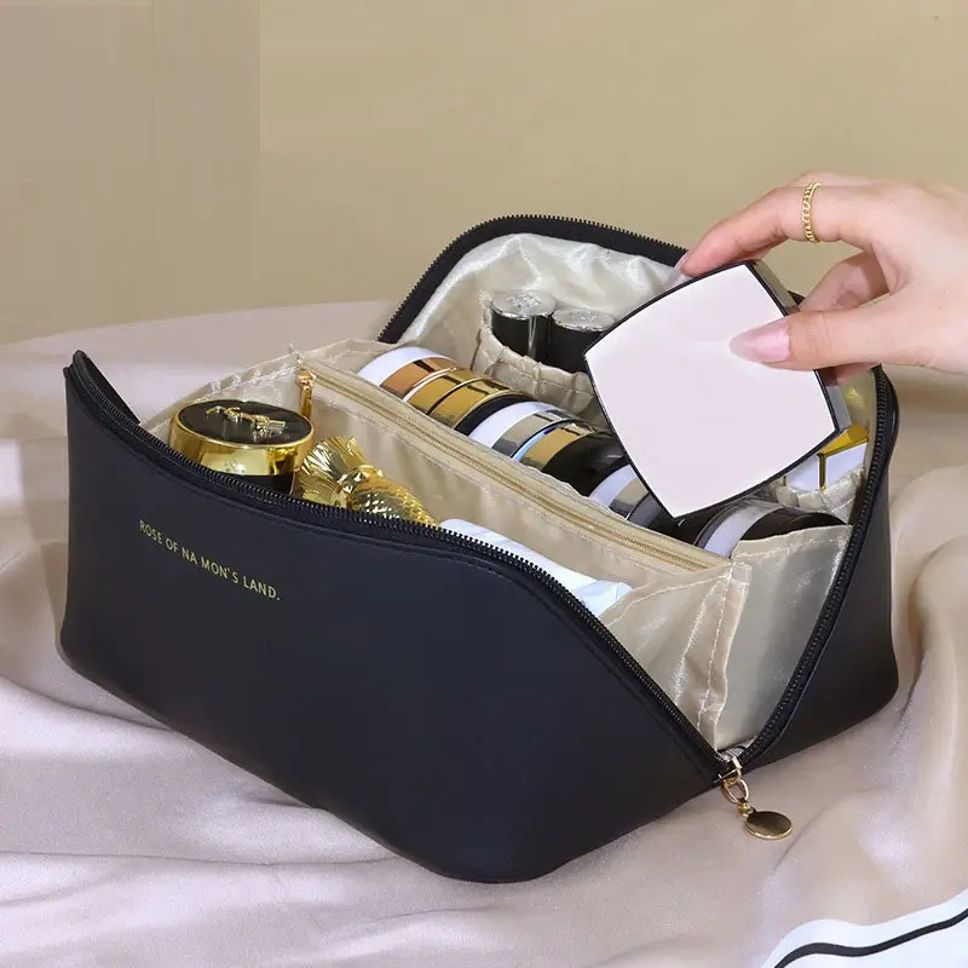 Women Black Cosmetic Bag