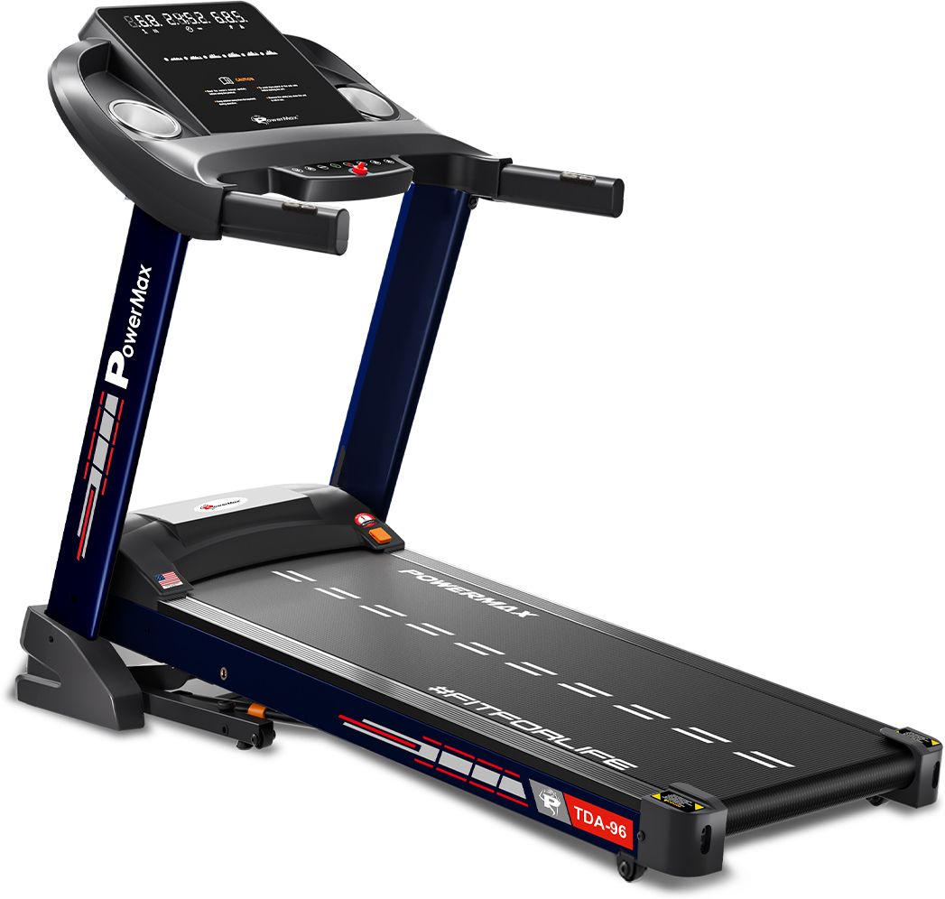 TDA-96 (4HP Peak) with Bluetooth, Preset Programs, LED, Auto Incline Home use Treadmill