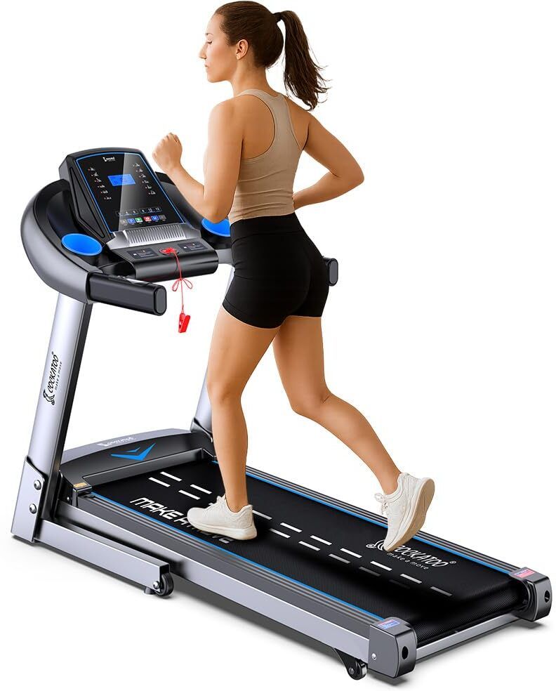 SmartRun A5 5HP Peak 5% Auto Incline, Max Speed 14 Km/Hr,DC Motor Treadmill-image-45