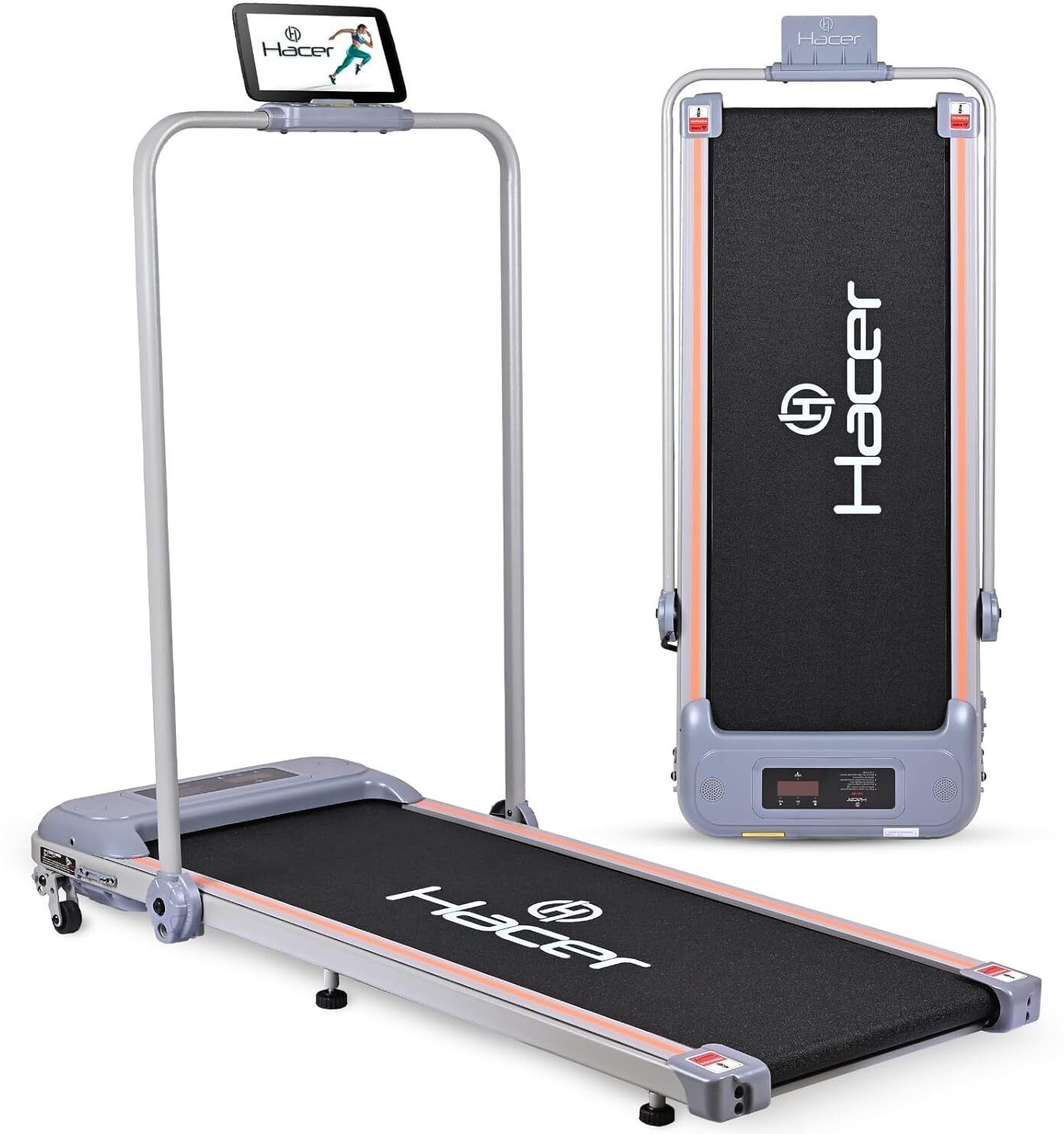 hacer Walking Pad 2HP Electric Foldable Walking & Running Gym Workout Incline Machine Treadmill-picture-8