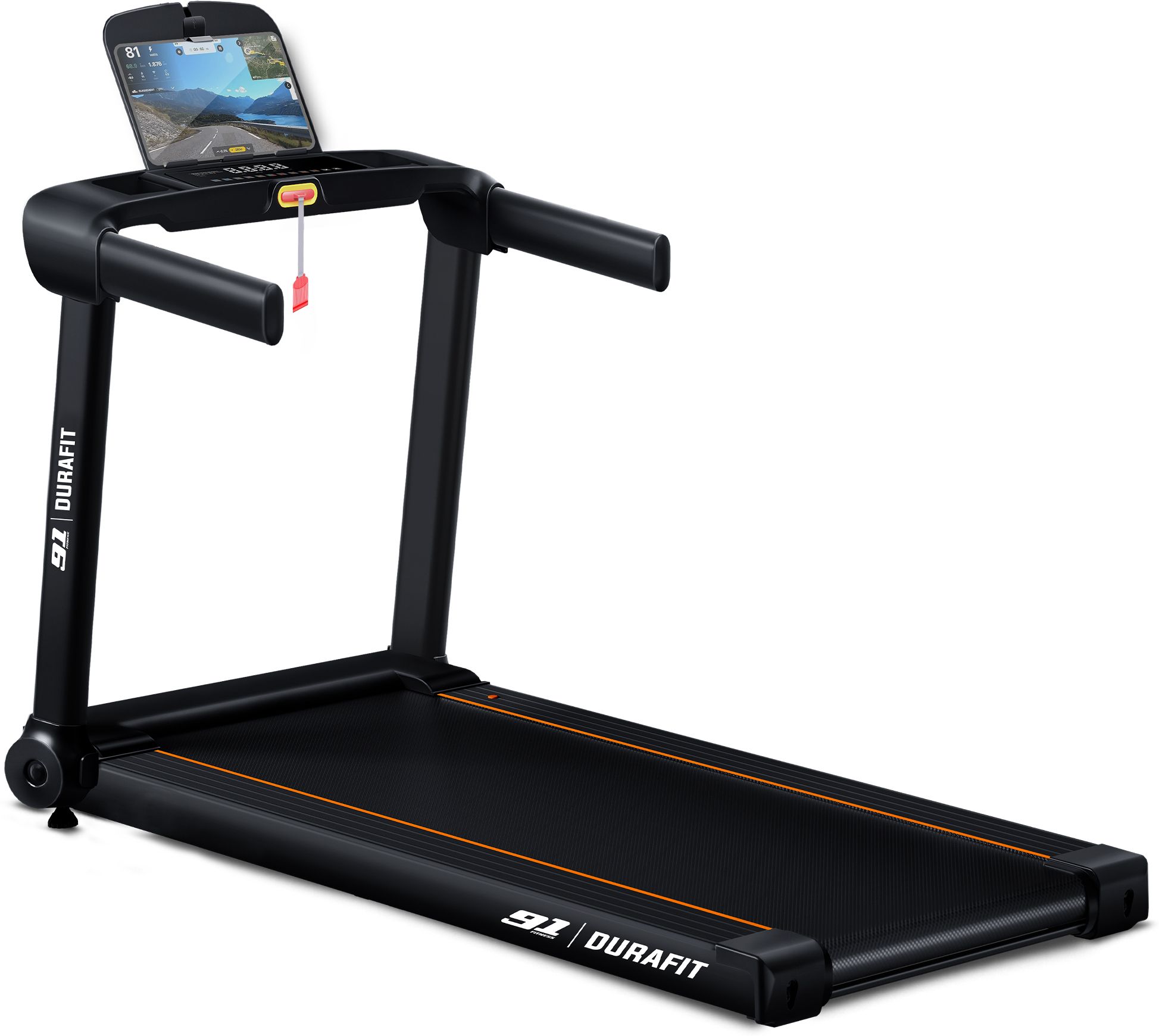 Ace Pro 4.5HP Peak BLDC Motorized | 16km Speed | 20-Auto Incline| Home Use Black Treadmill