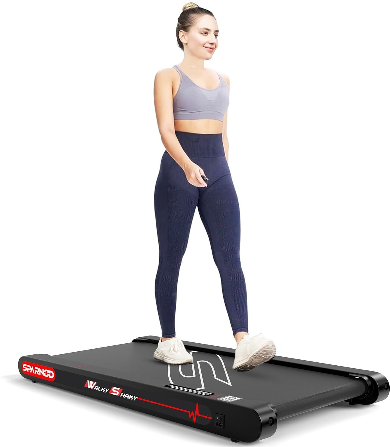 WalkyShaky Vibration Walking Pad Treadmill for Home Use with 4 Modes 2.5HP Motor Treadmill-image-32