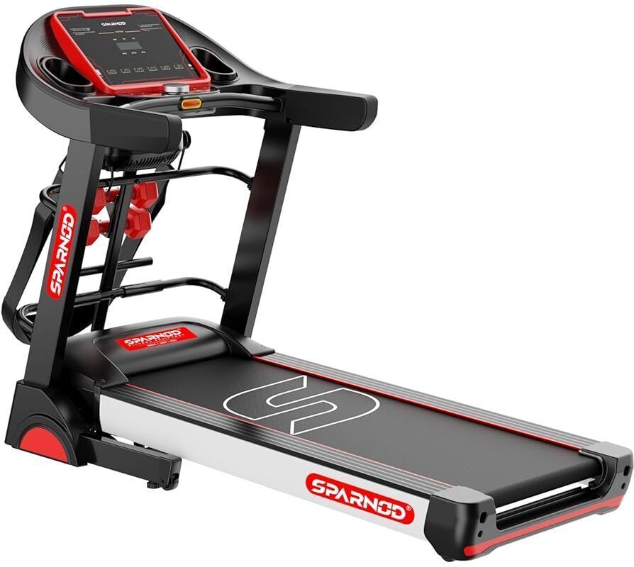 STH-4400, 5HP Peak Motor, 1–14 km/h Speed, 15% Auto Incline, 12 Program Foldeble Treadmill-image-35