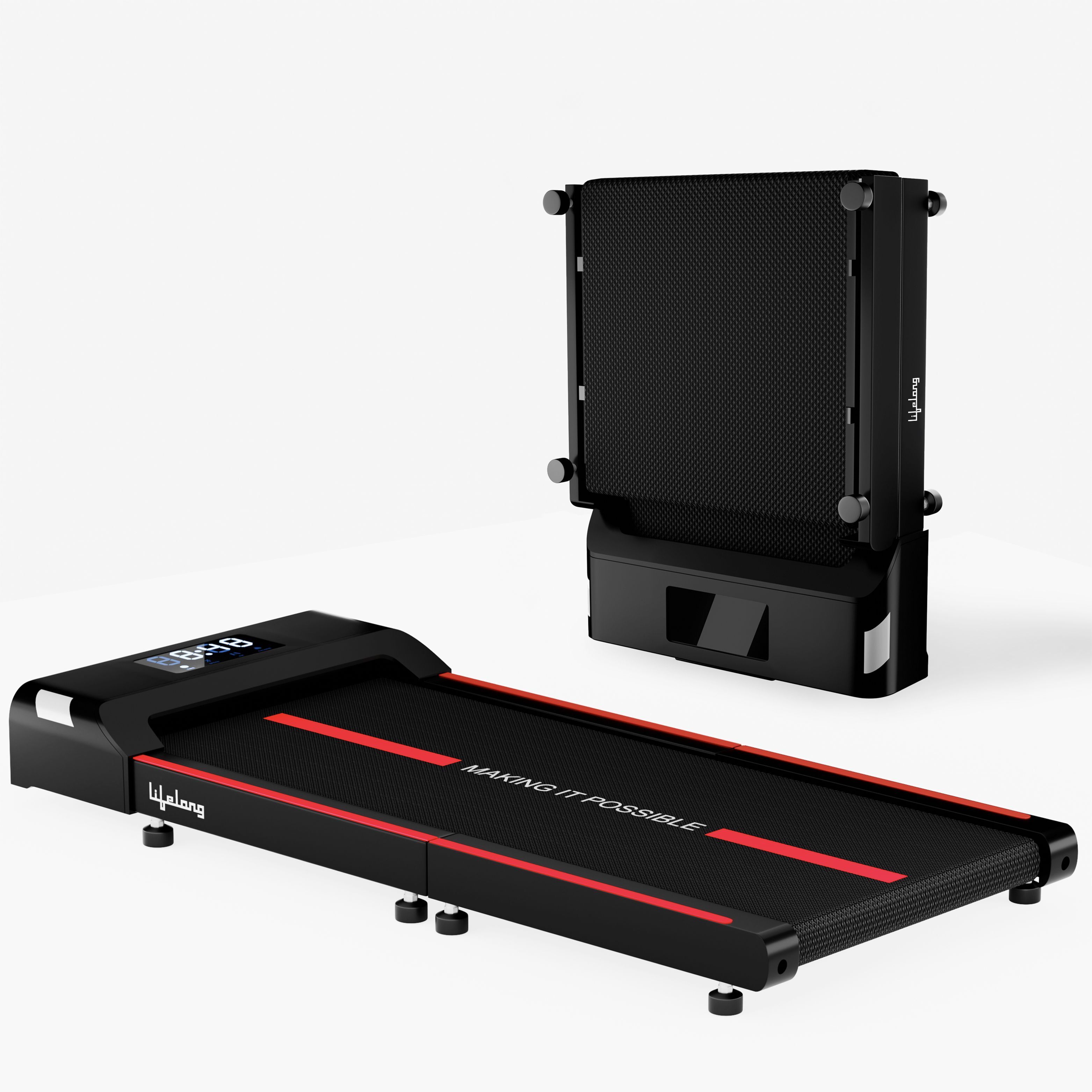 Motorized Foldable Walking Pad for Home | Compact Treadmill, 8km/hr Speed Treadmill