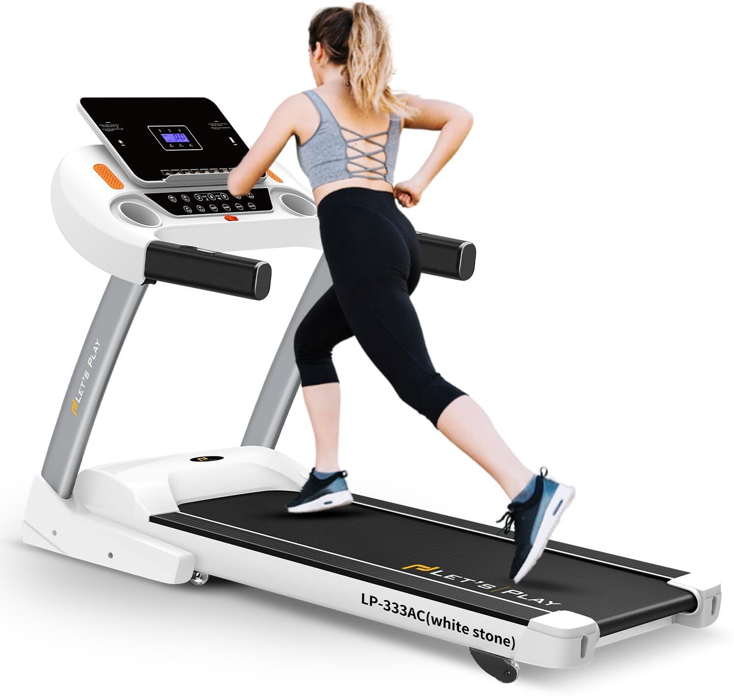 lets play LP-333 Treadmill for Home Use 3HP AC Motor Automatic Incline Semi Commercial Treadmill-picture-14