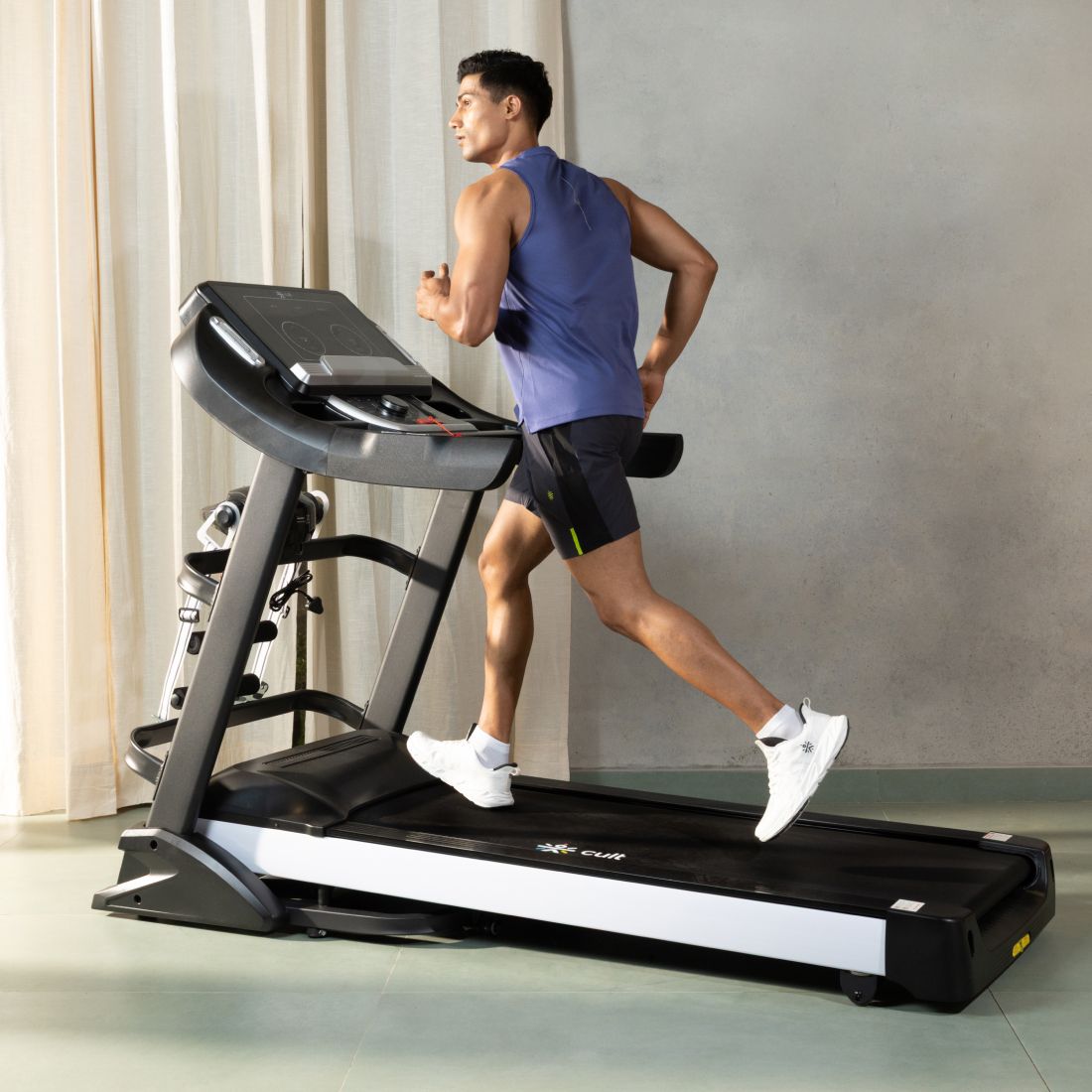 Smartrun Davie (7hp Peak) Max Weight:150kg, Auto Incline For Home Gym Motorized Treadmill-image-7