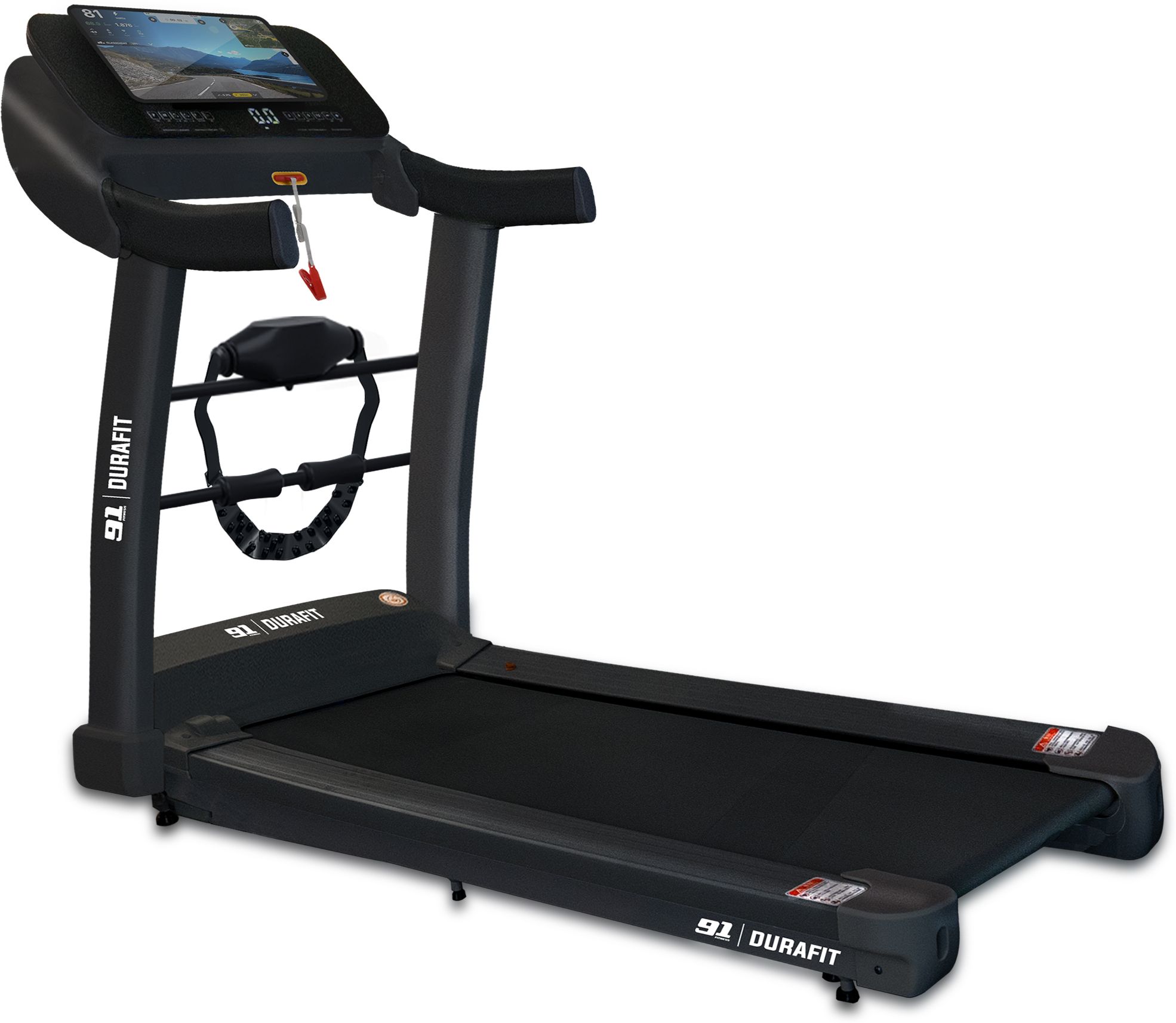 Vigor Pro Multifunction BLDC 5 HP Peak | 18km Speed | 25-Level Incline Home Use Treadmill