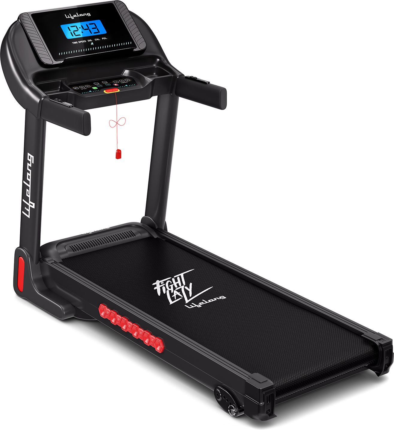 FitPro Treadmill for Home | 4 HP Peak Motor | Foldable & Hydraulic Folding Treadmill