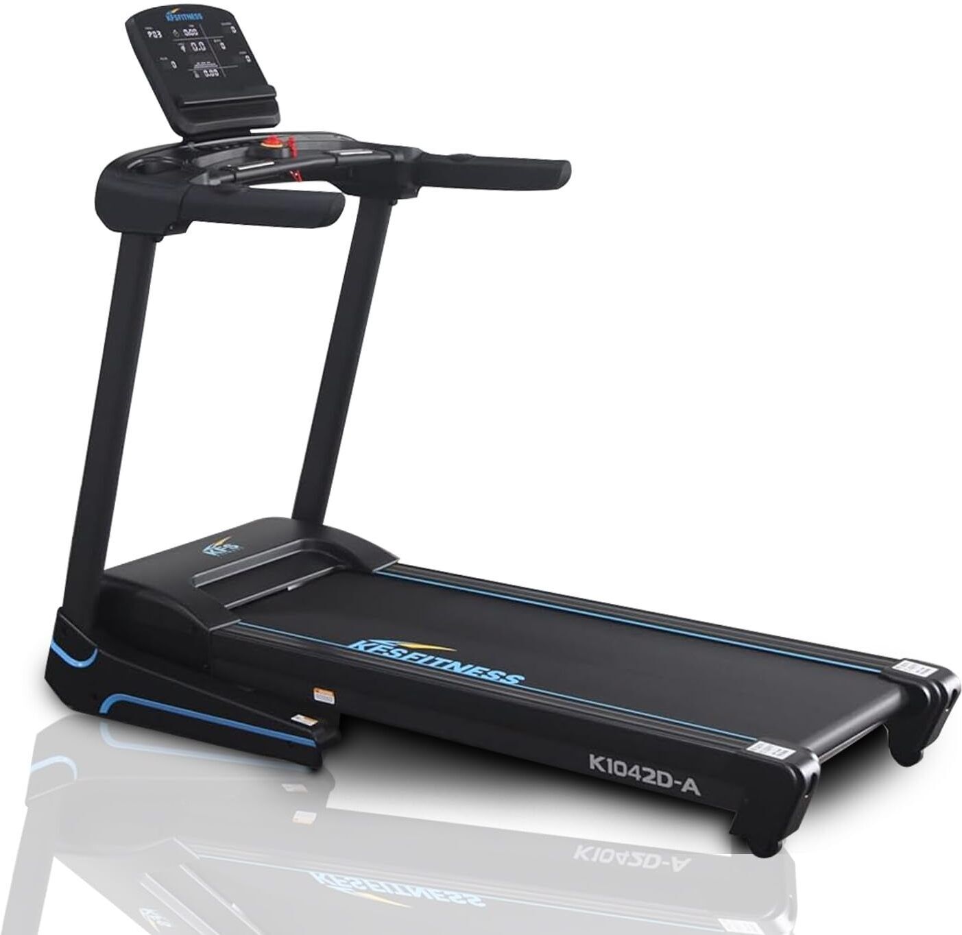 Motorized Treadmill 2HP, 16Km/h Speed, 15 Incline Levels, 9-LED, MP3, Foldable Treadmill-image-14