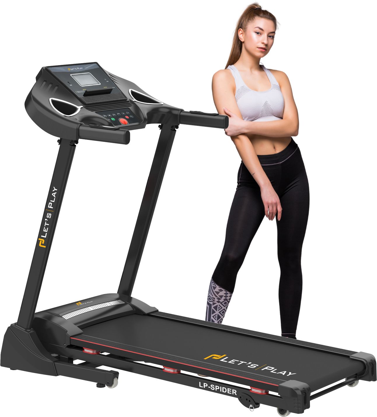 LP-SPIDER 4.5HP Peak DC Motor Running Machine for Home,Auto Incline,Speed 14.8km Treadmill-image-5