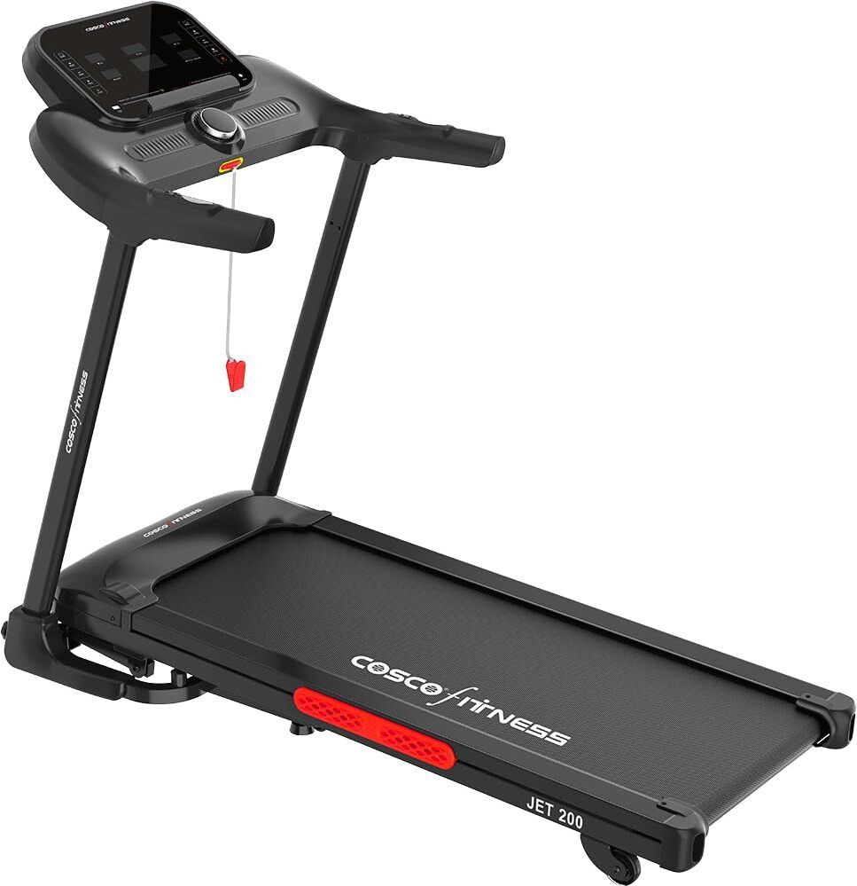 Jet 200 1.5HP DC Treadmill 110kg Load 0-15% Incline Running Belt 16km/hr Speed Treadmill-image-14